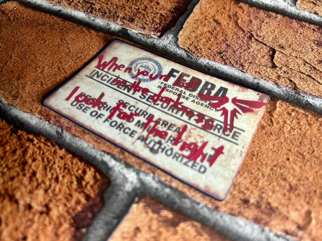 Military Sign - Sticker