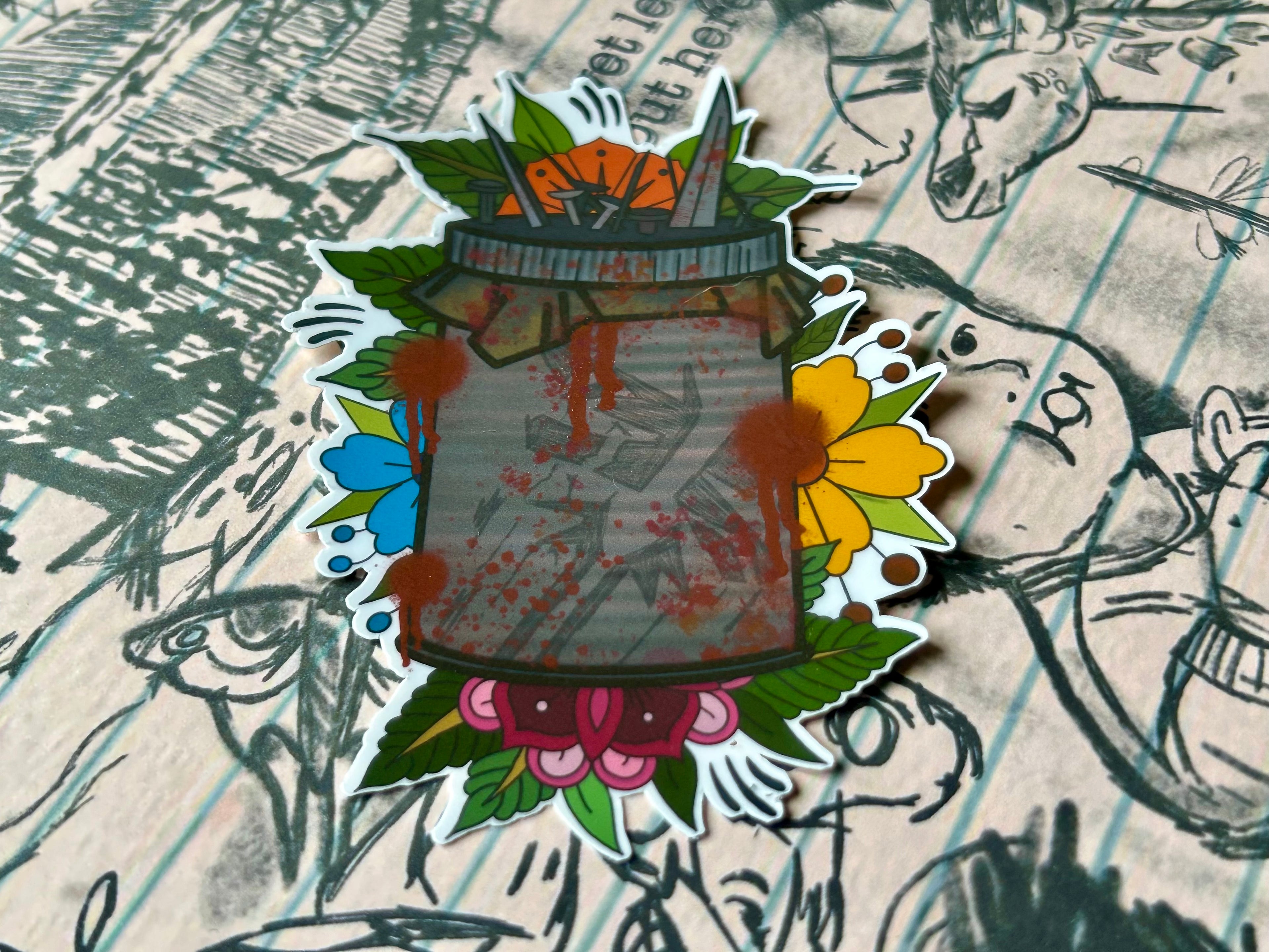 Nail Bomb - Sticker