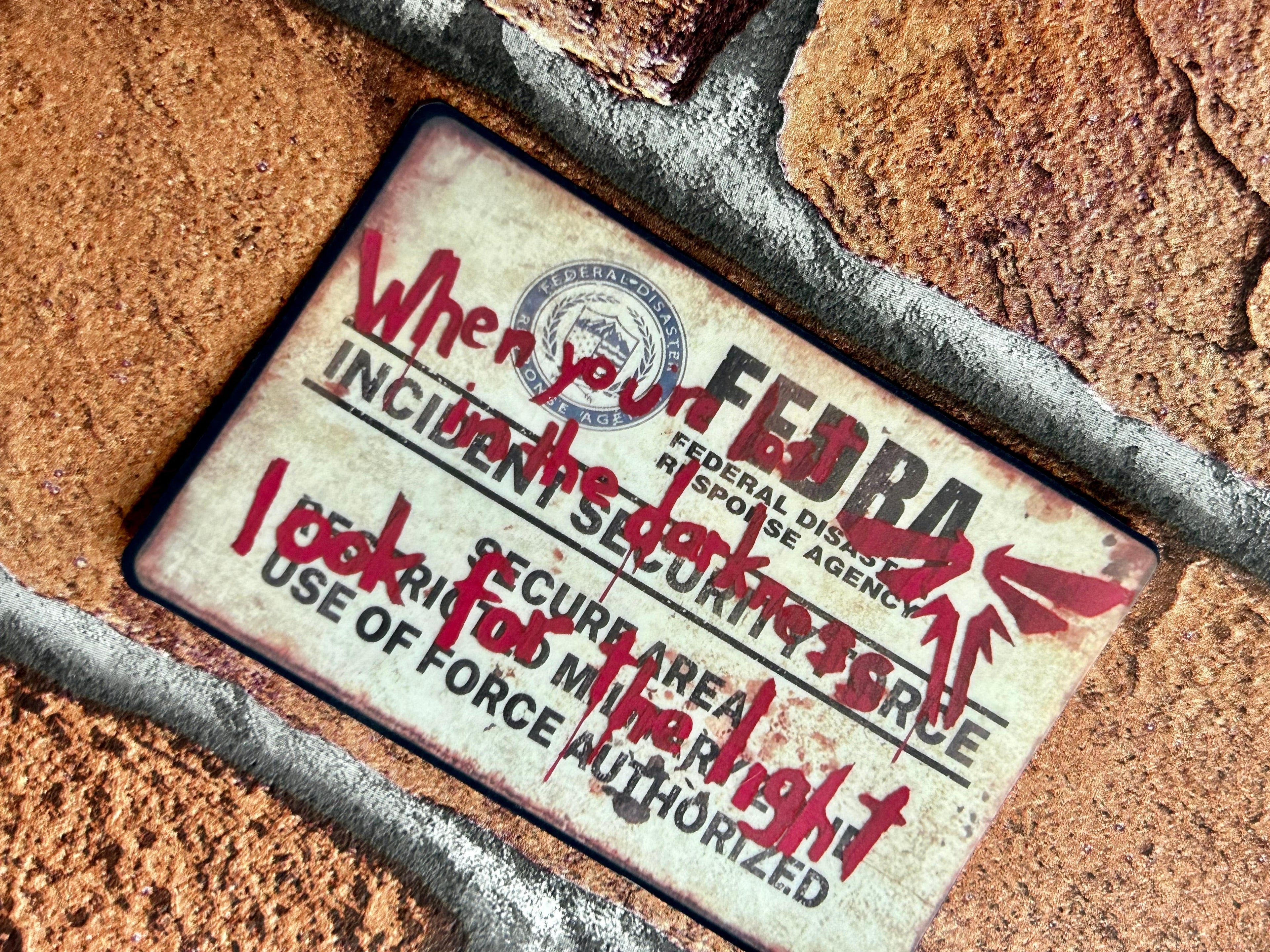 Military Sign - Sticker