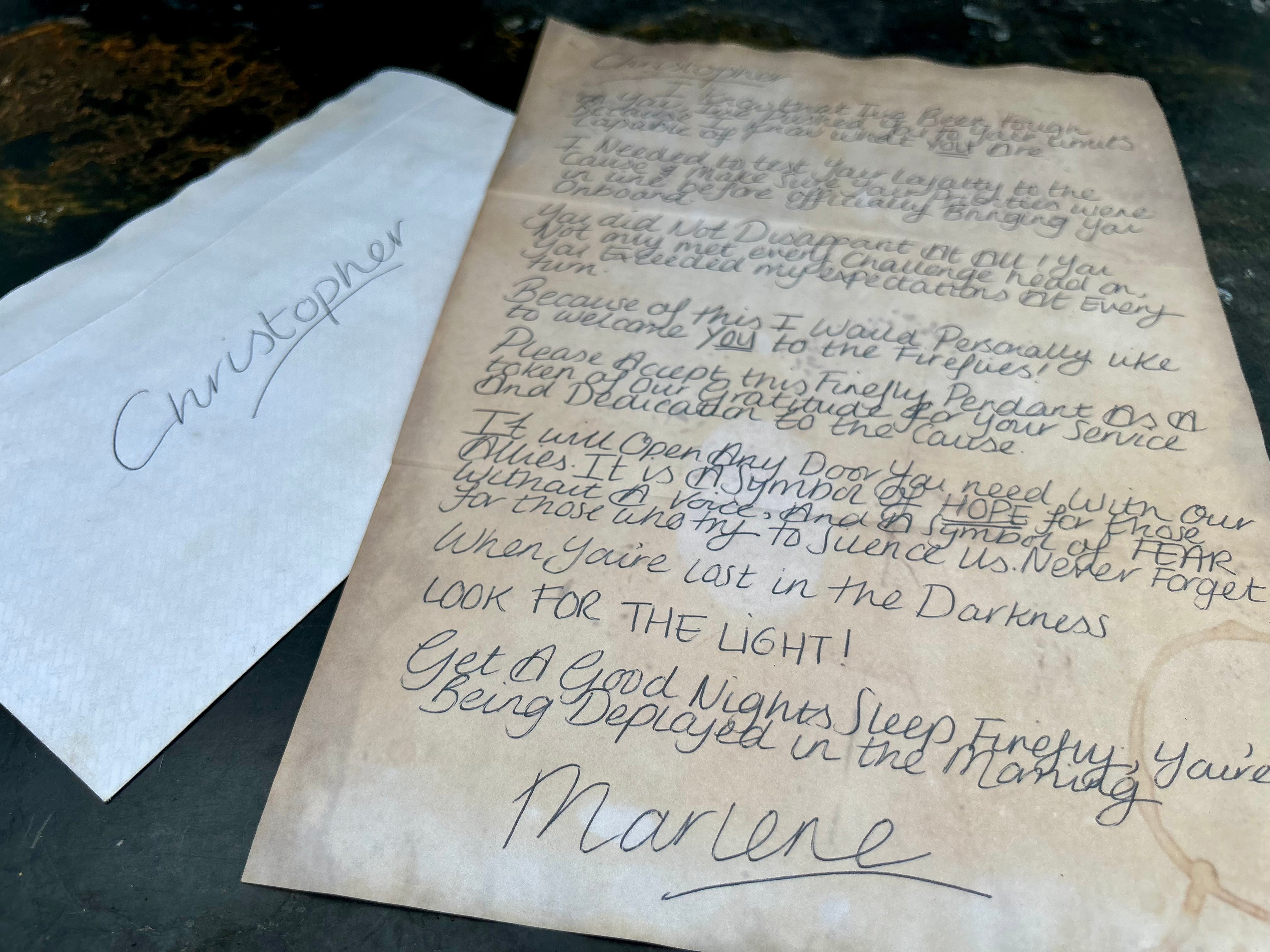 “Custom Resistance Recruitment” - Letter