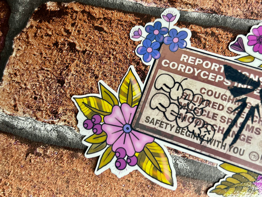 Black Graffiti - Sticker