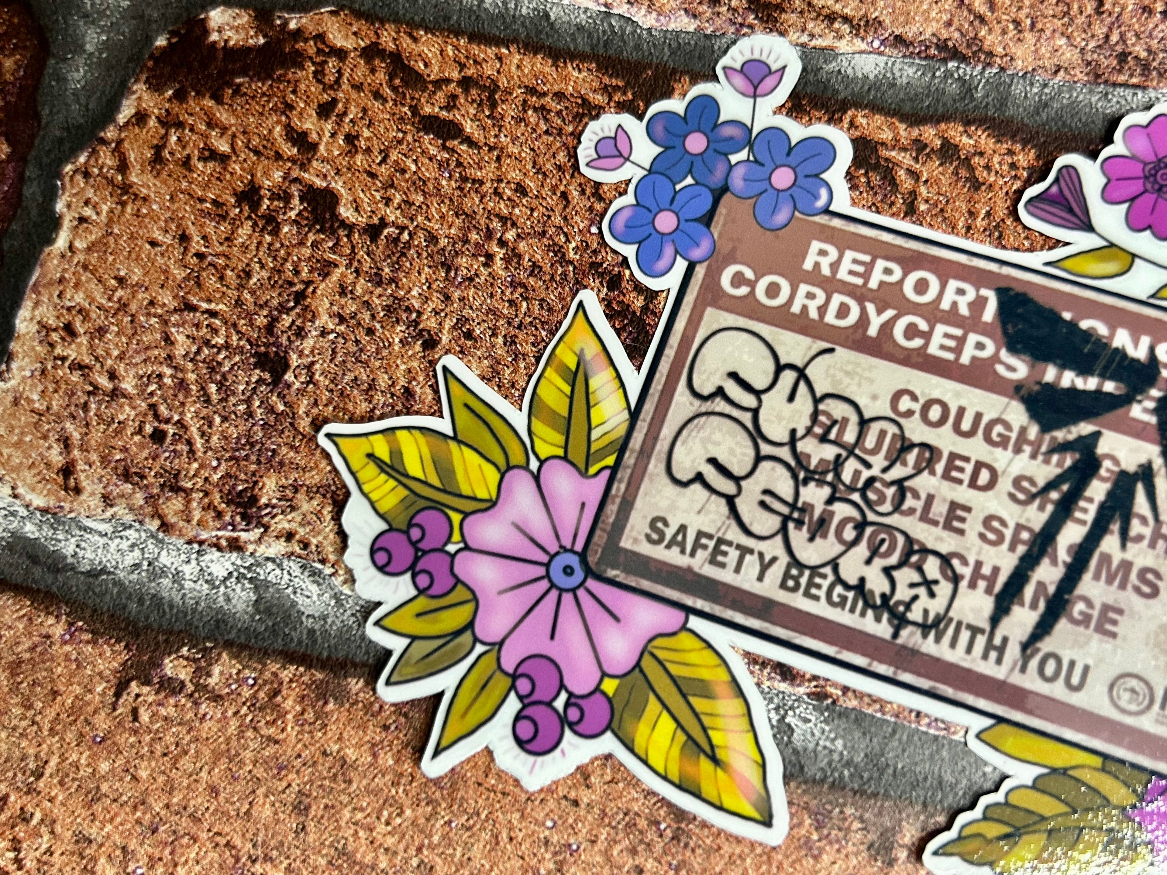 Black Graffiti - Sticker