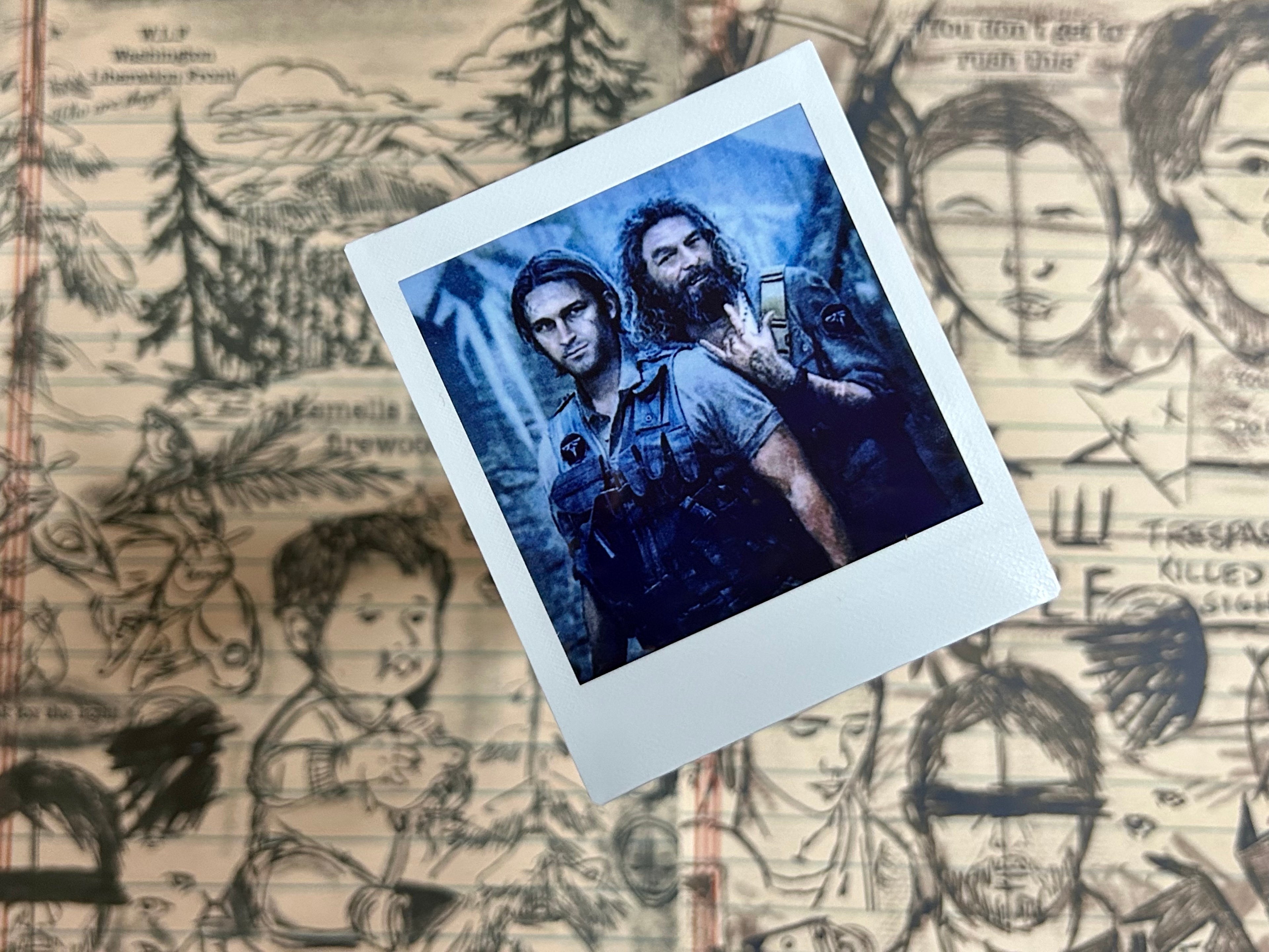 “Brothers In Arms” - Polaroid