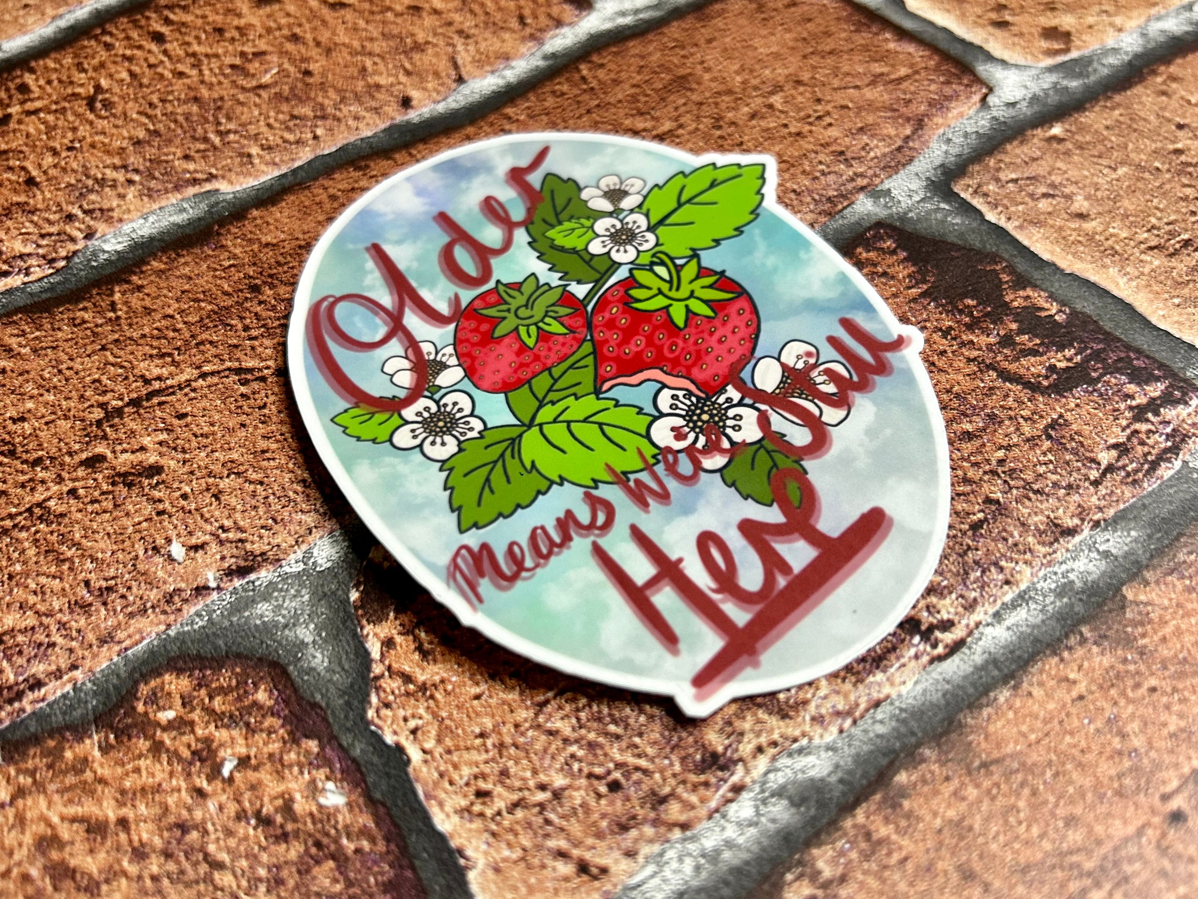 Strawberry - Sticker (TV Series)