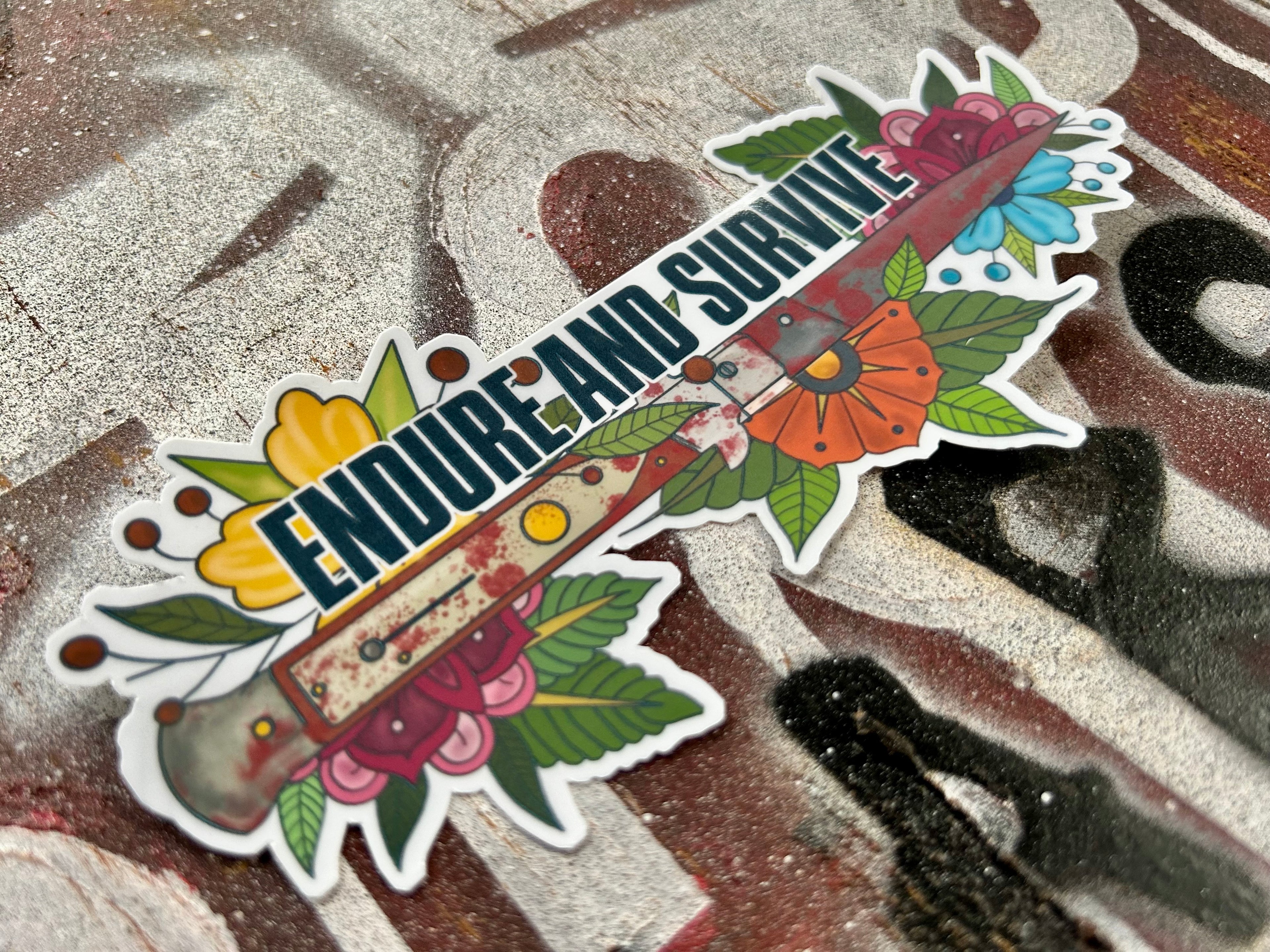 Survive Switch Blade - Sticker