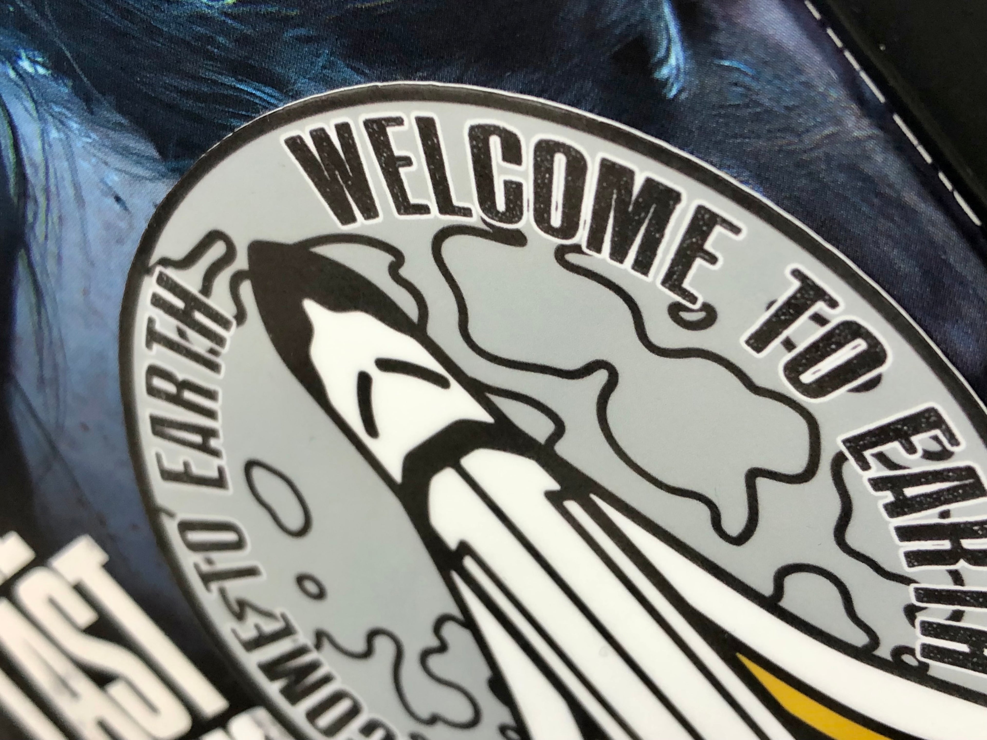 Welcome To Earth - Sticker