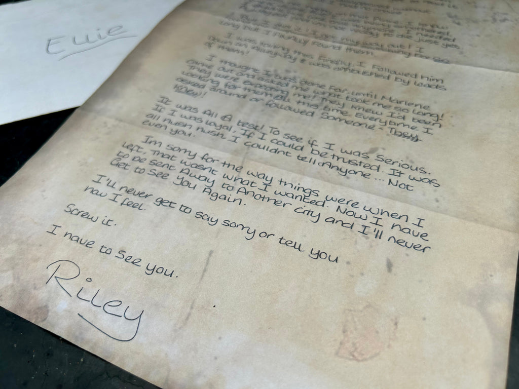 “Undelivered” - Letter