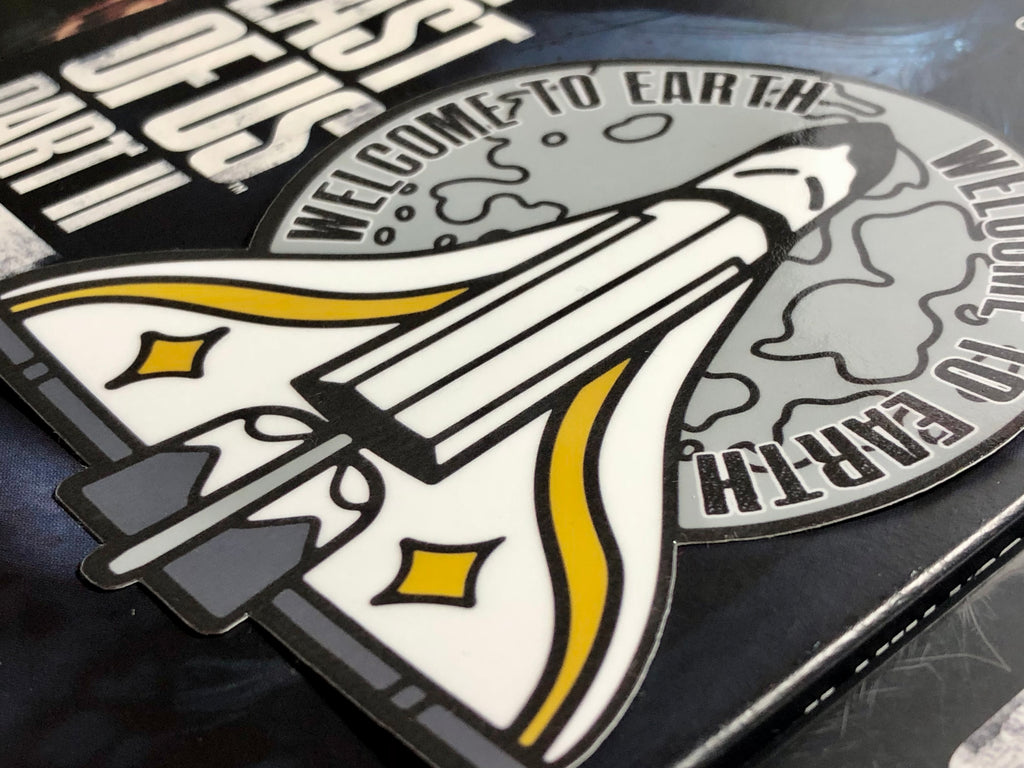 Welcome To Earth - Sticker