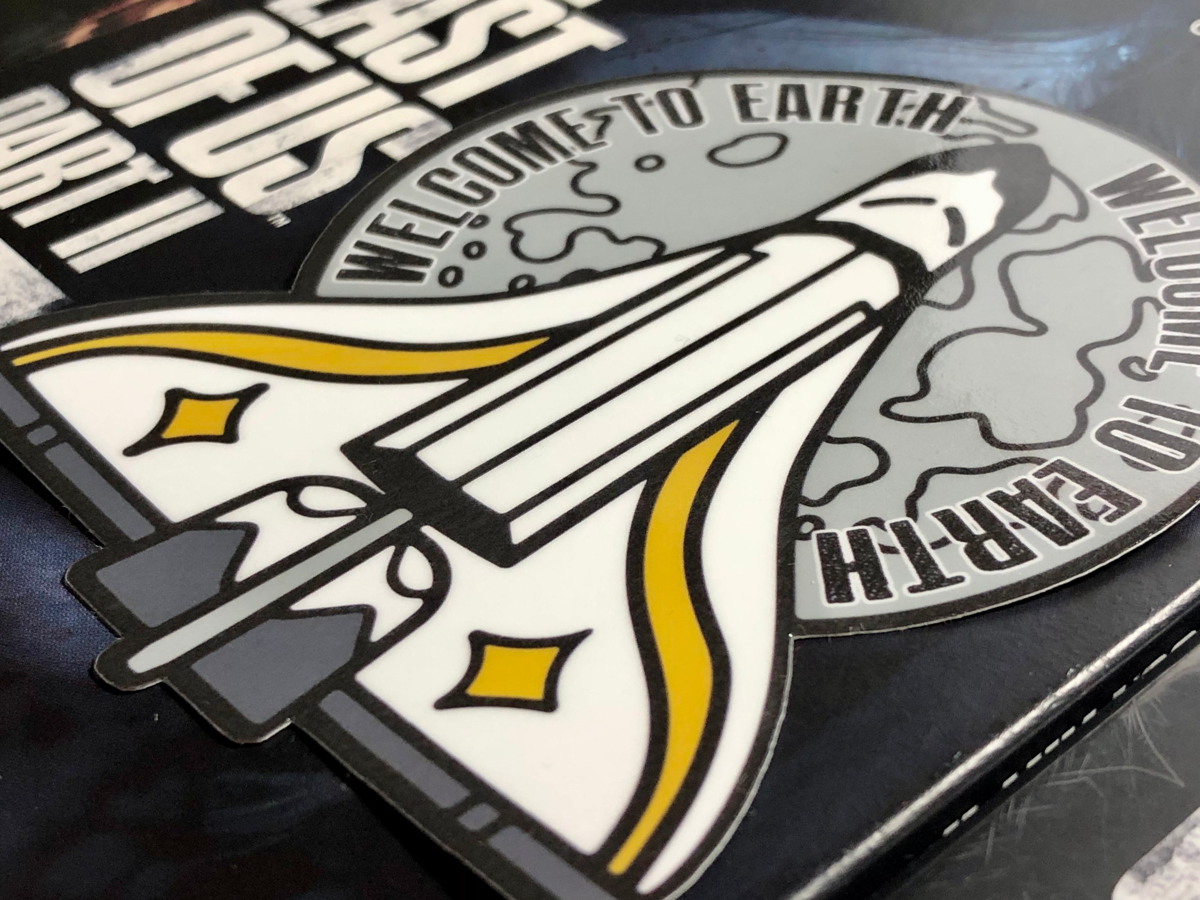 Welcome To Earth - Sticker