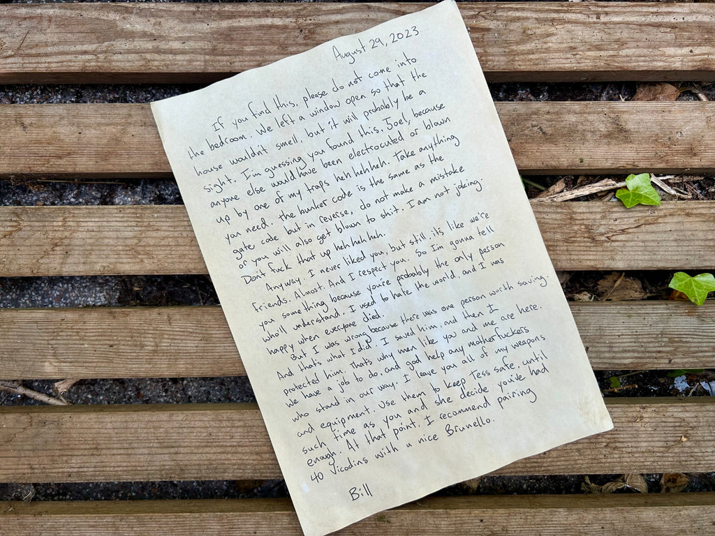“Do Not Come In To The Bedroom” - Letter (TV Series)