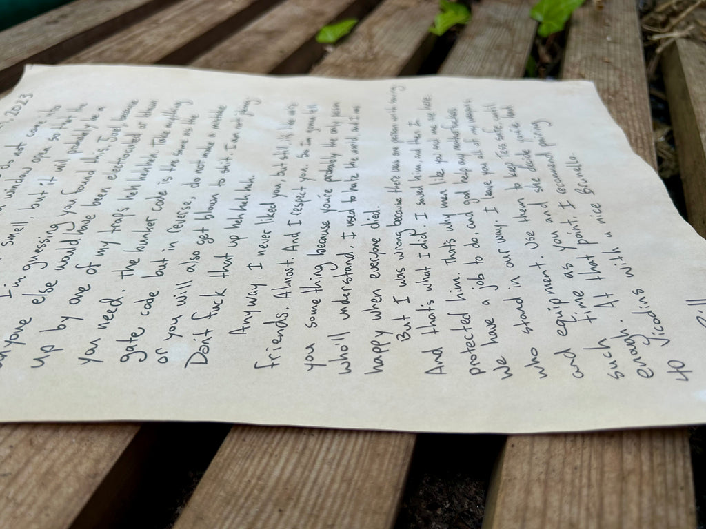 “Do Not Come In To The Bedroom” - Letter (TV Series)