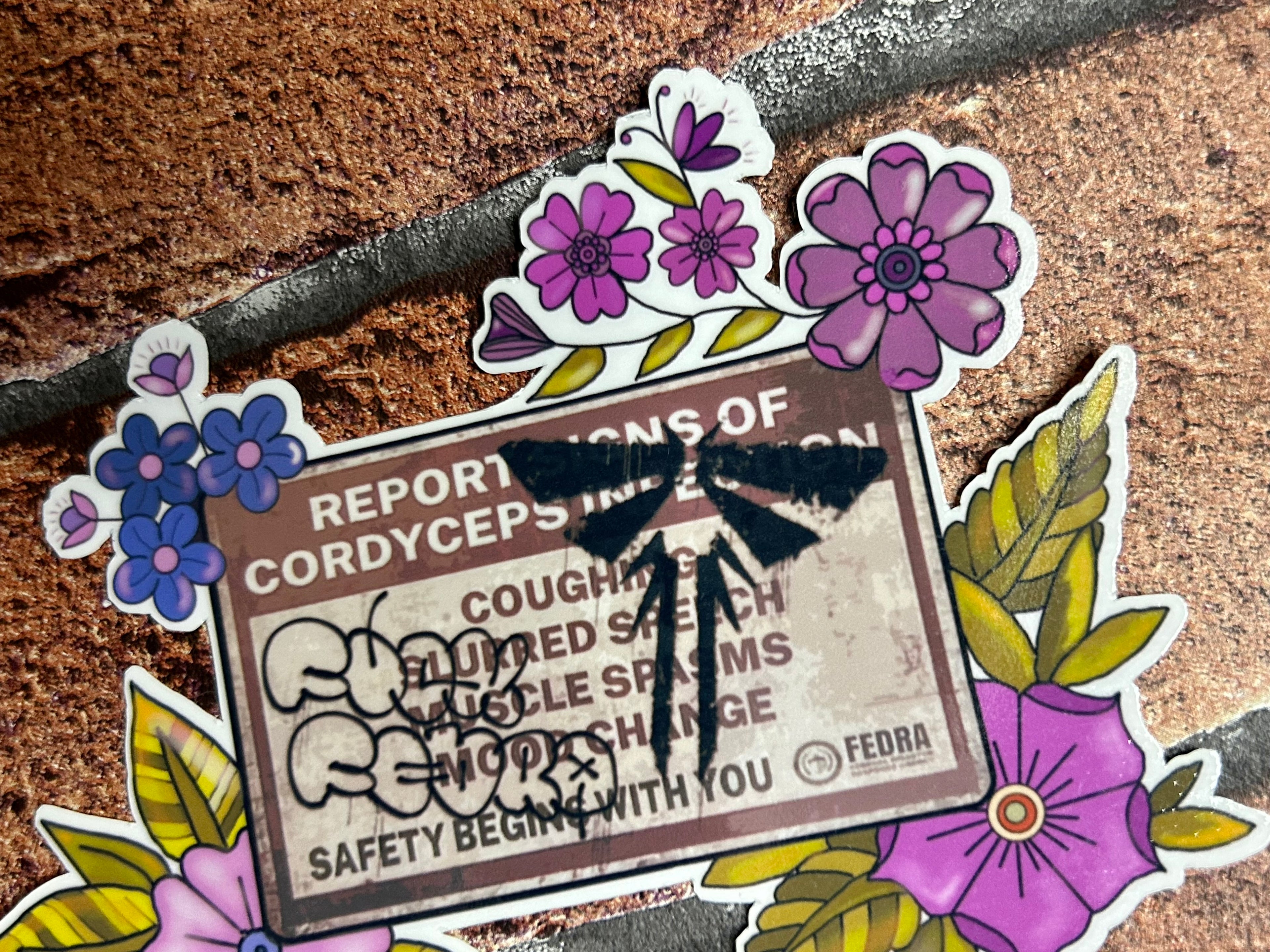 Black Graffiti - Sticker