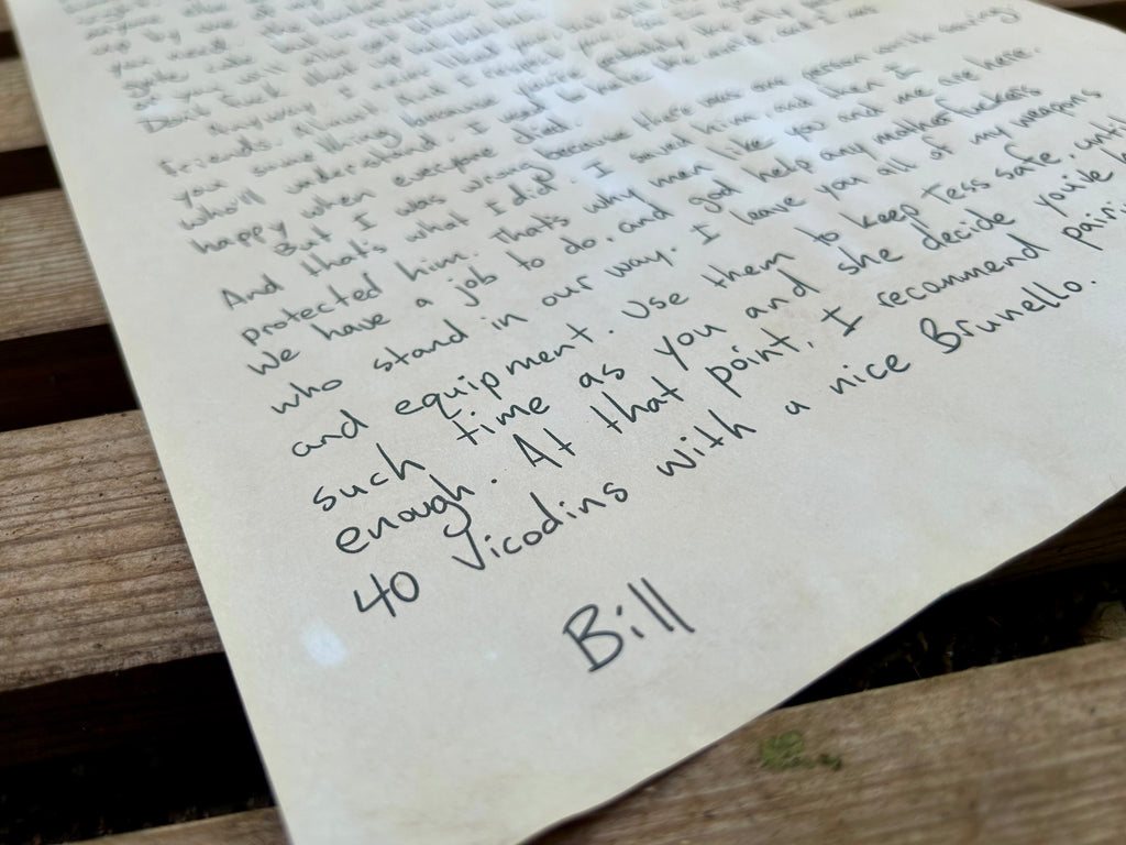 “Do Not Come In To The Bedroom” - Letter (TV Series)