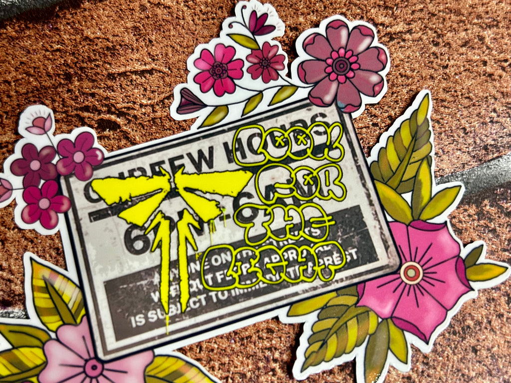 Yellow Graffiti - Sticker