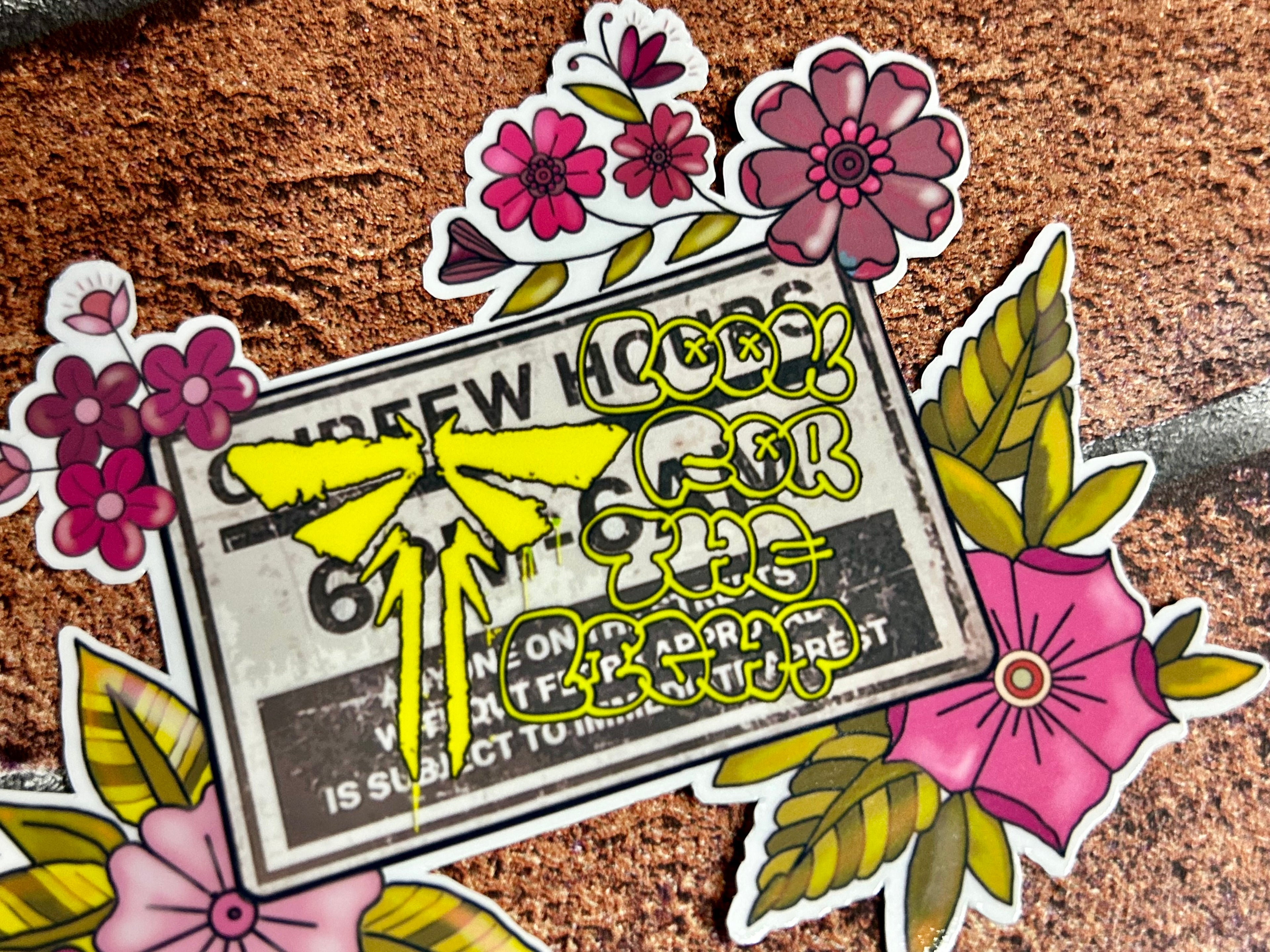 Yellow Graffiti - Sticker