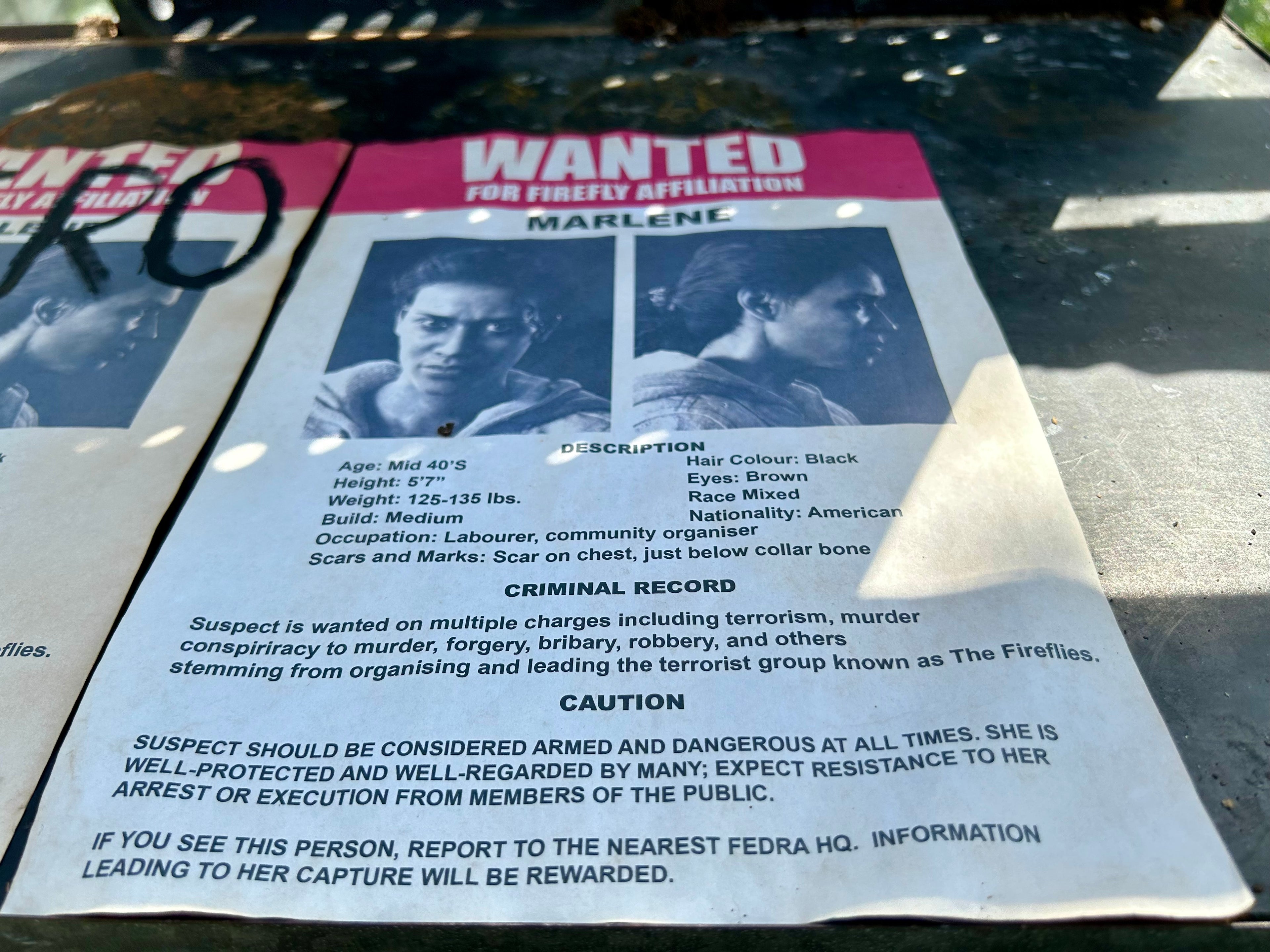 The Resistance Leader - Wanted Poster