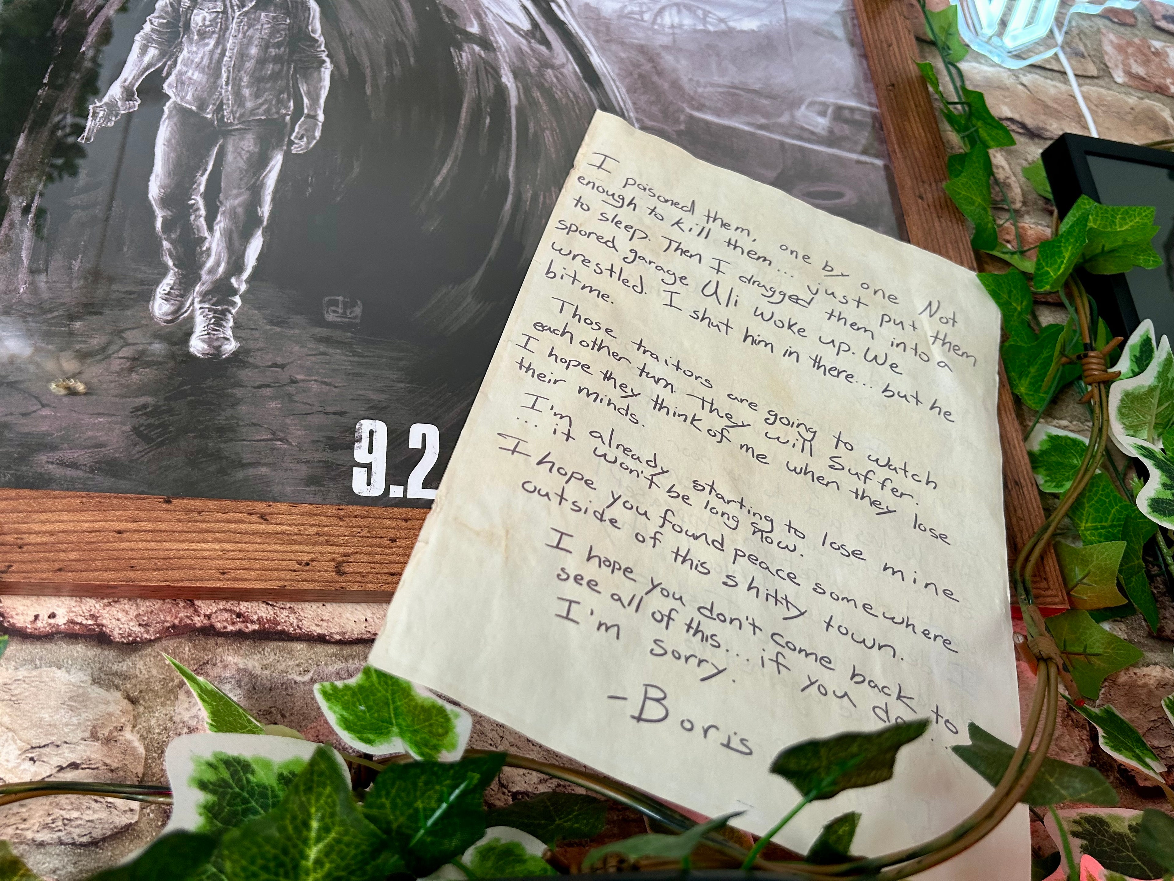 “Sorry” - Letter