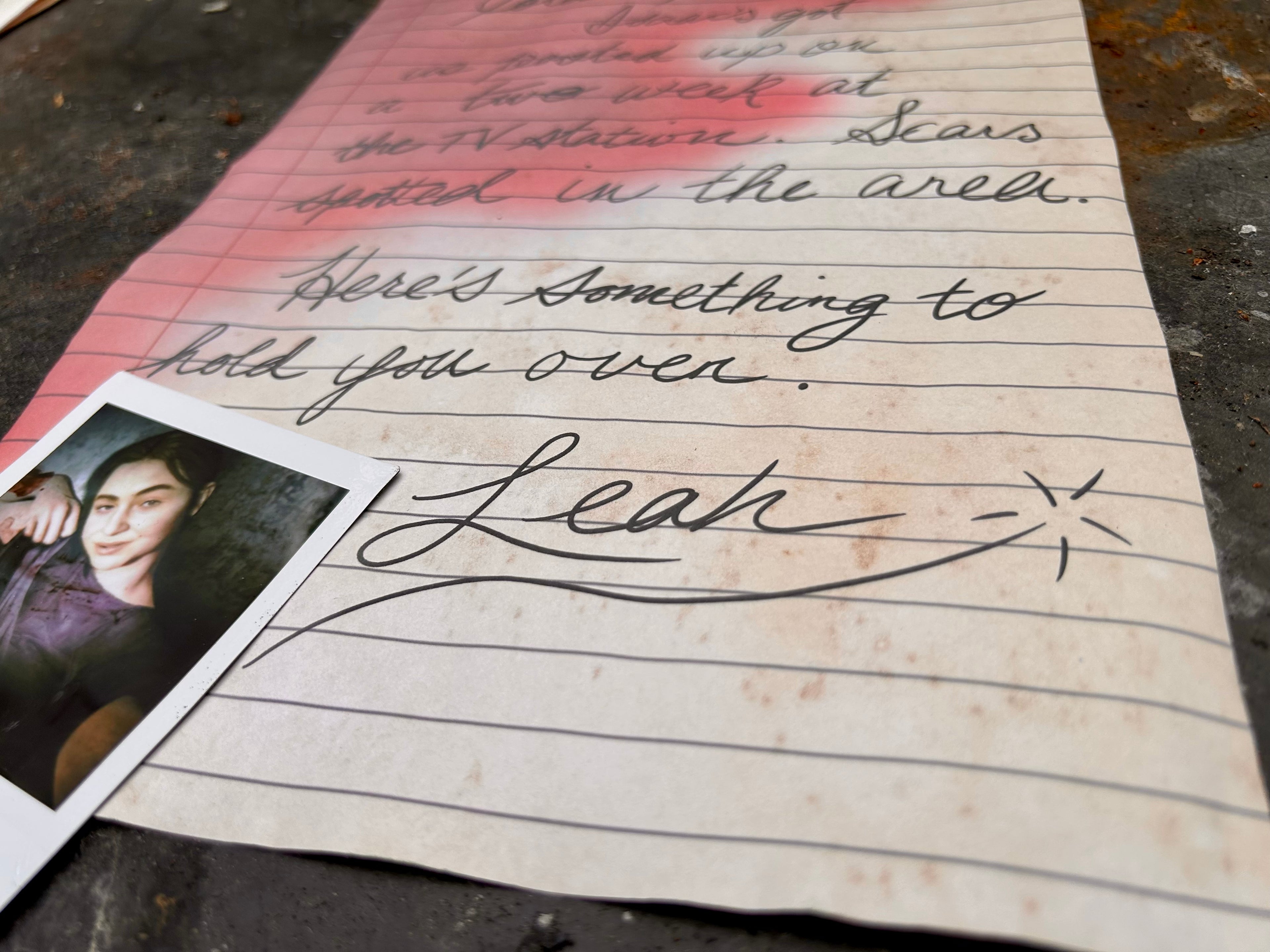 “Here’s Something To Hold You Over” - Letter