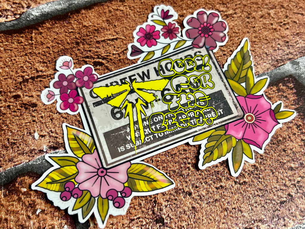 Yellow Graffiti - Sticker