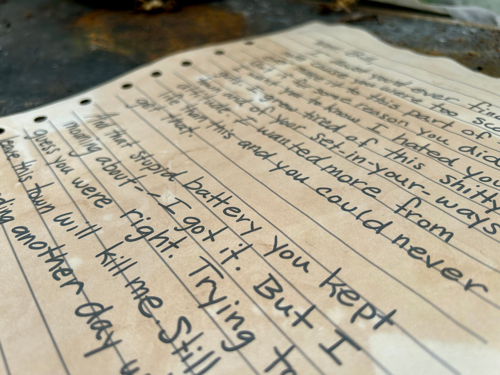 “Good Luck” - Letter
