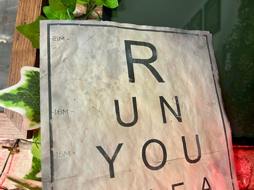 Eye Test Poster