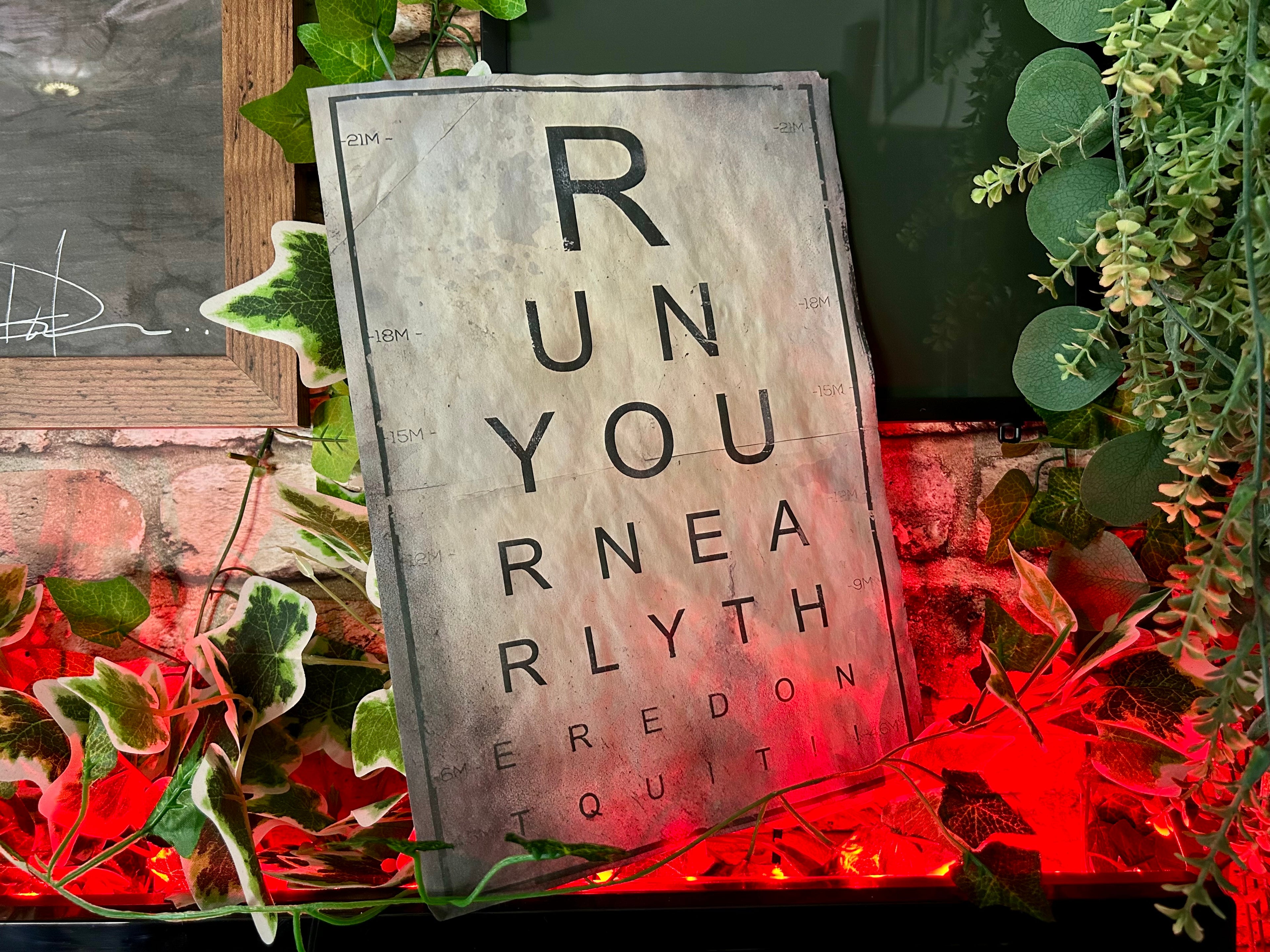 Eye Test Poster