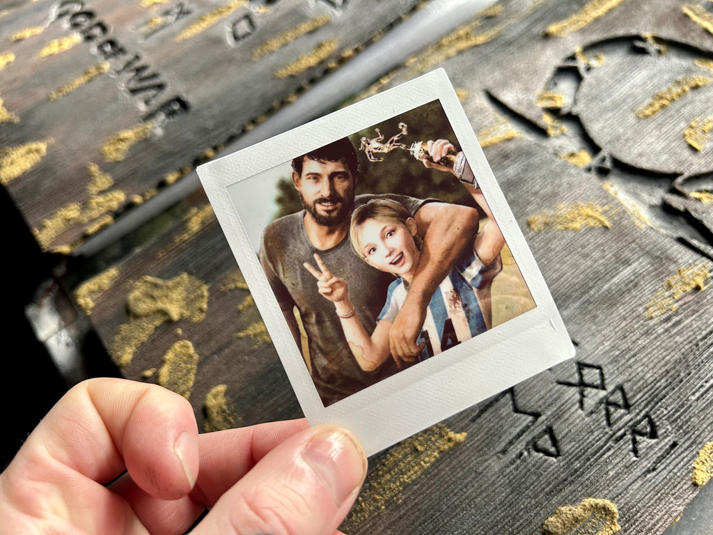 Father & Daughter - Polaroid