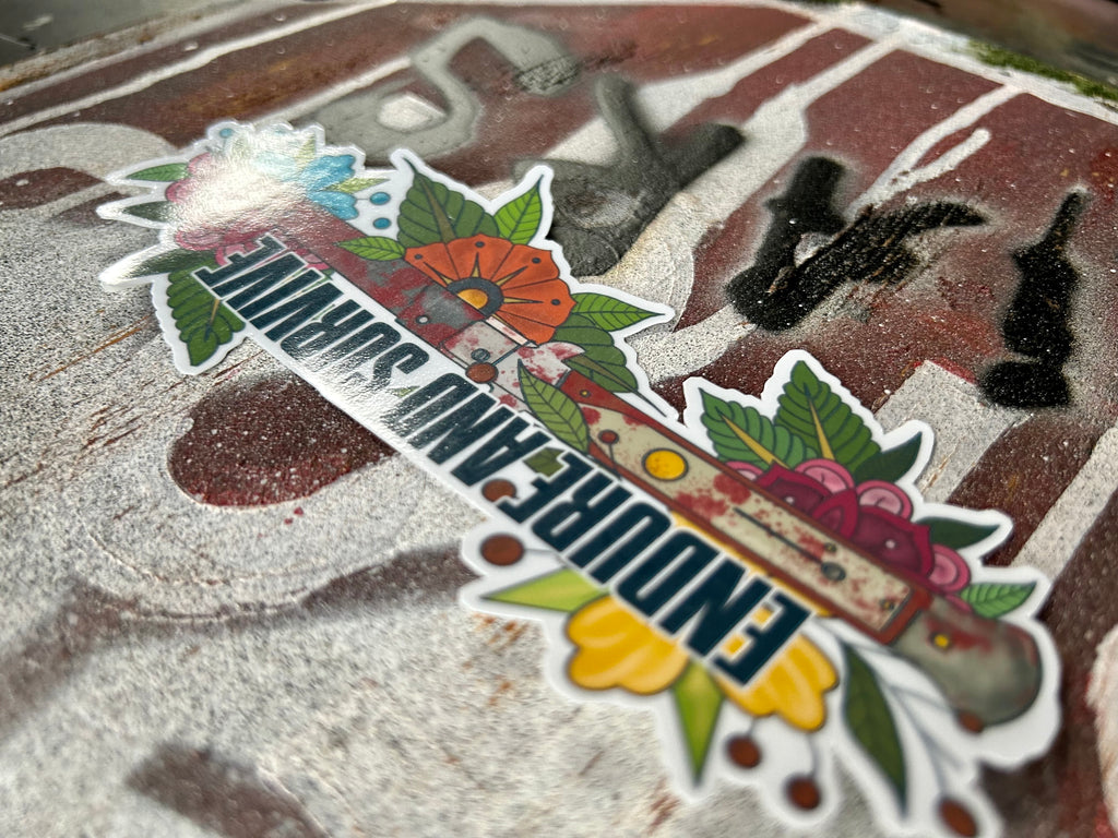 Survive Switch Blade - Sticker