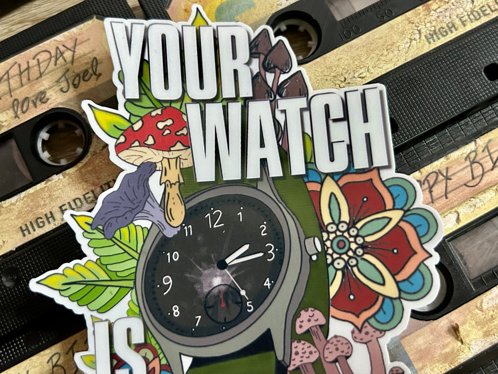 The Broken Watch - Sticker