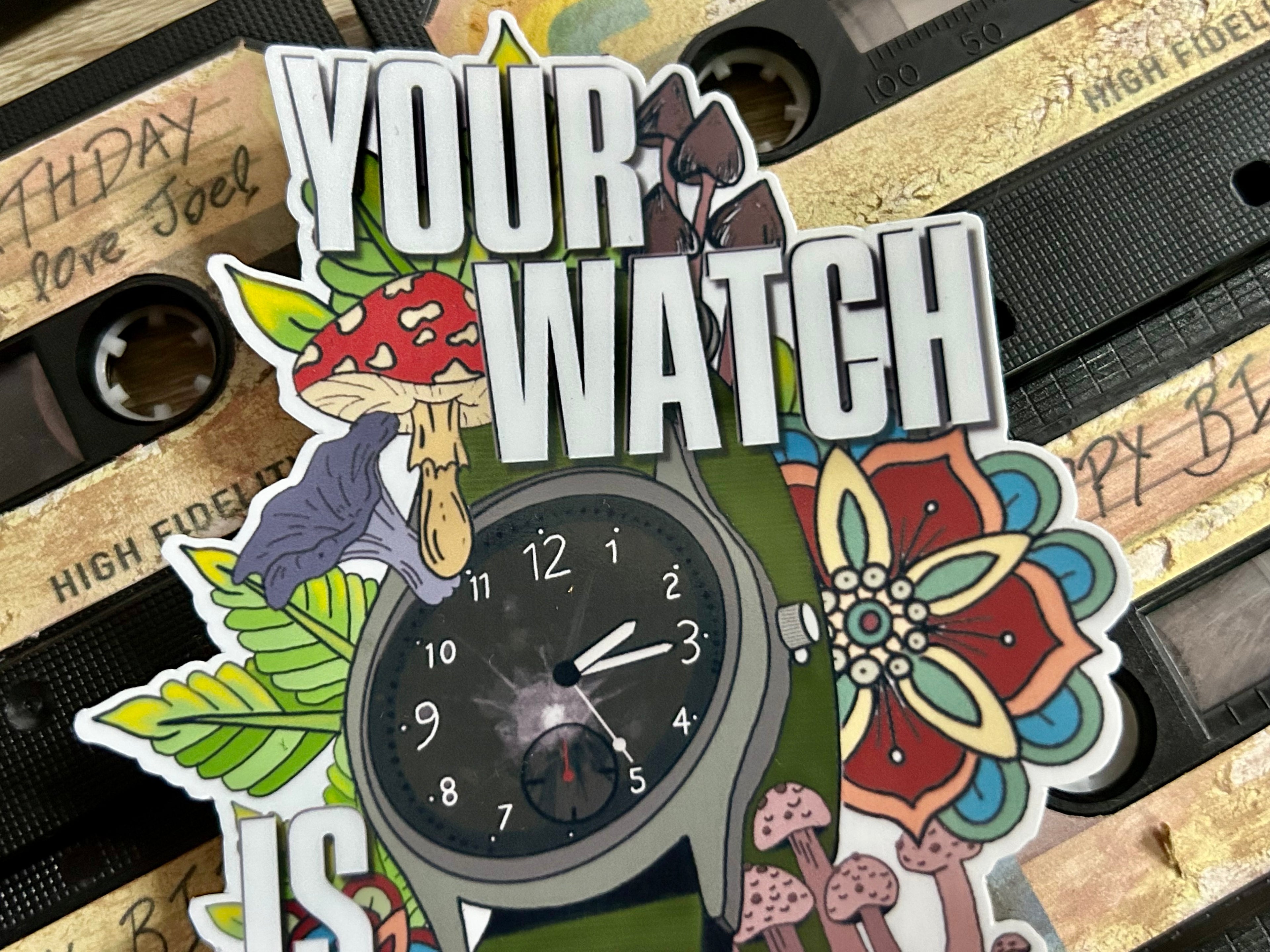 The Broken Watch - Sticker