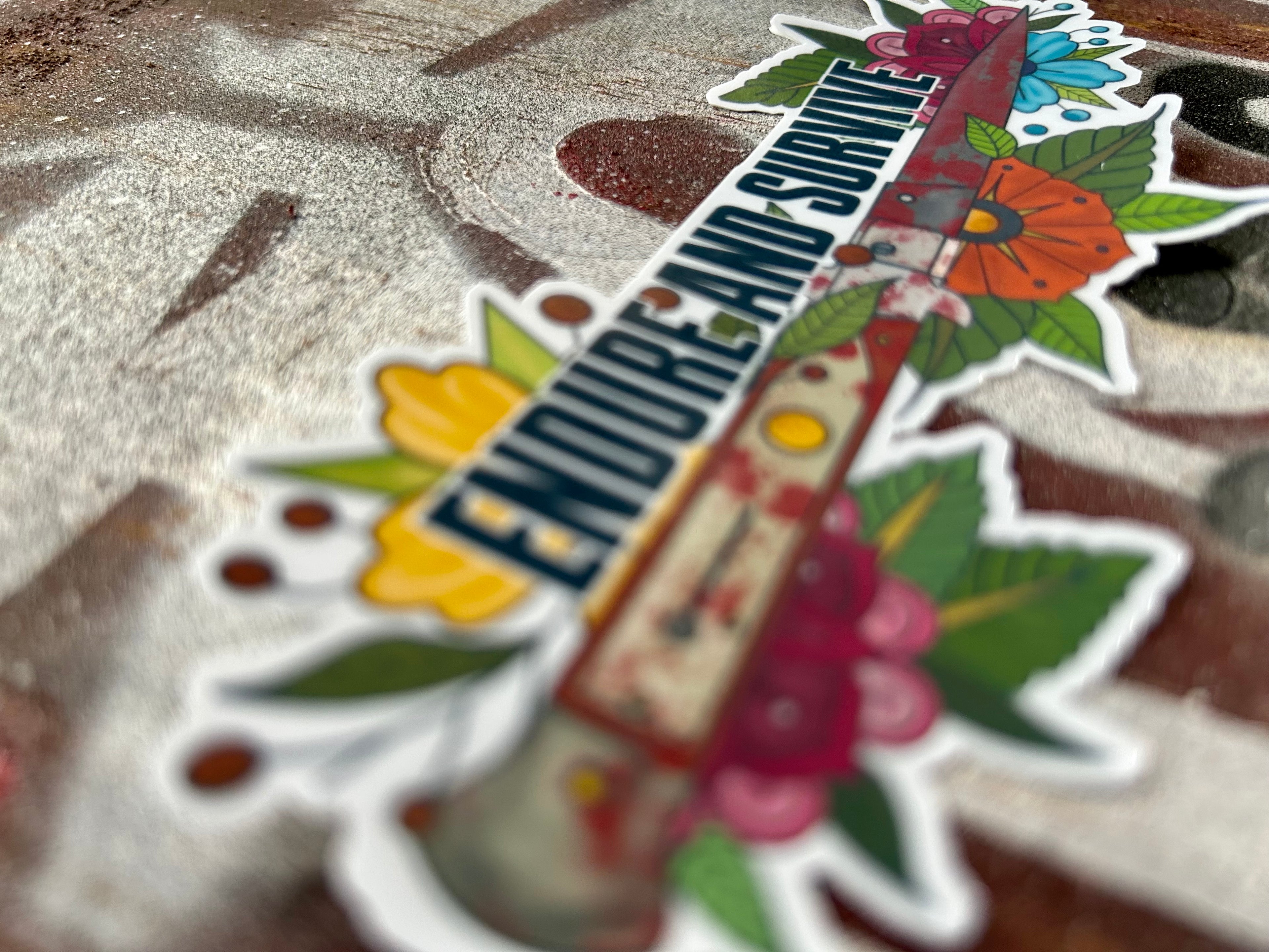 Survive Switch Blade - Sticker