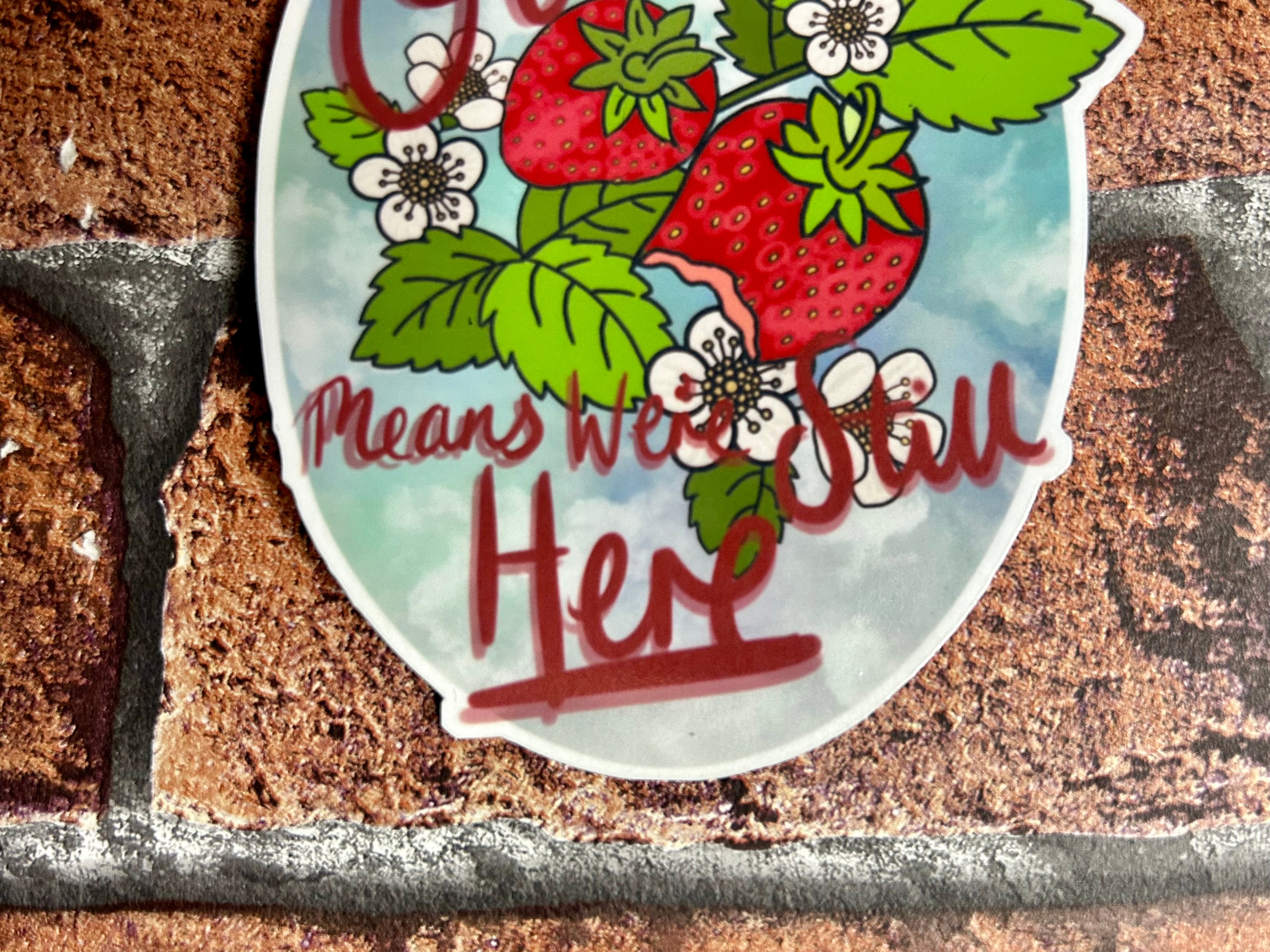 Strawberry - Sticker (TV Series)