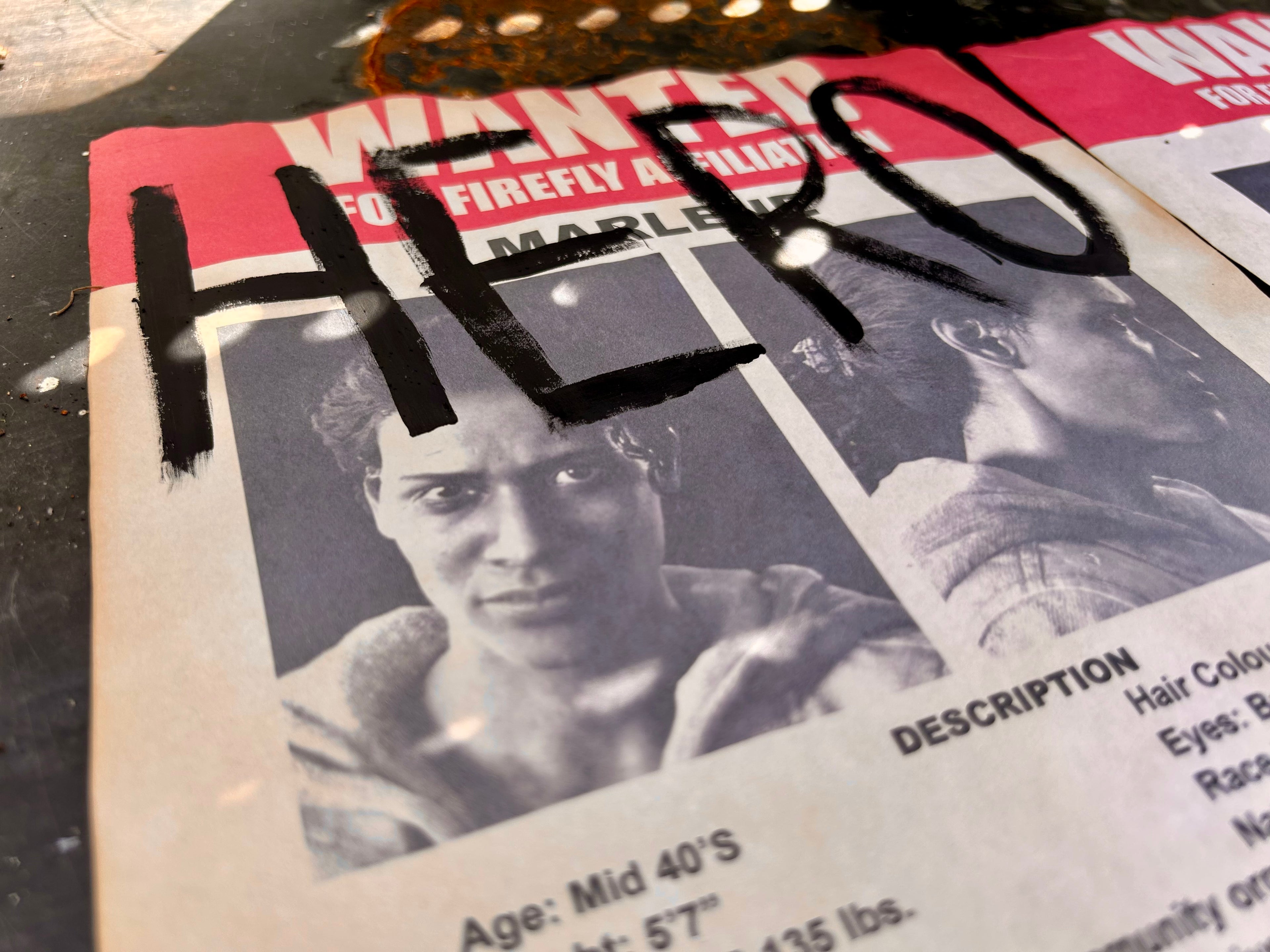 The Resistance Leader - Wanted Poster