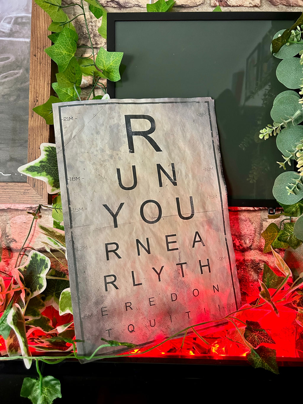 Eye Test Poster