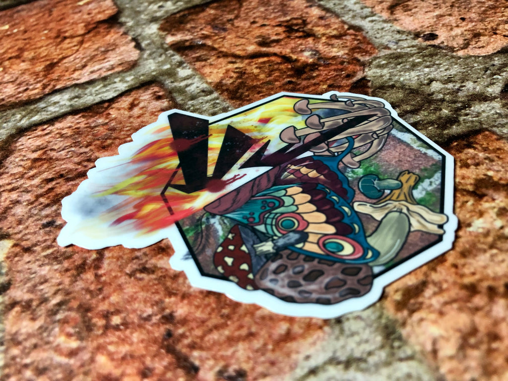 The Moth - Sticker