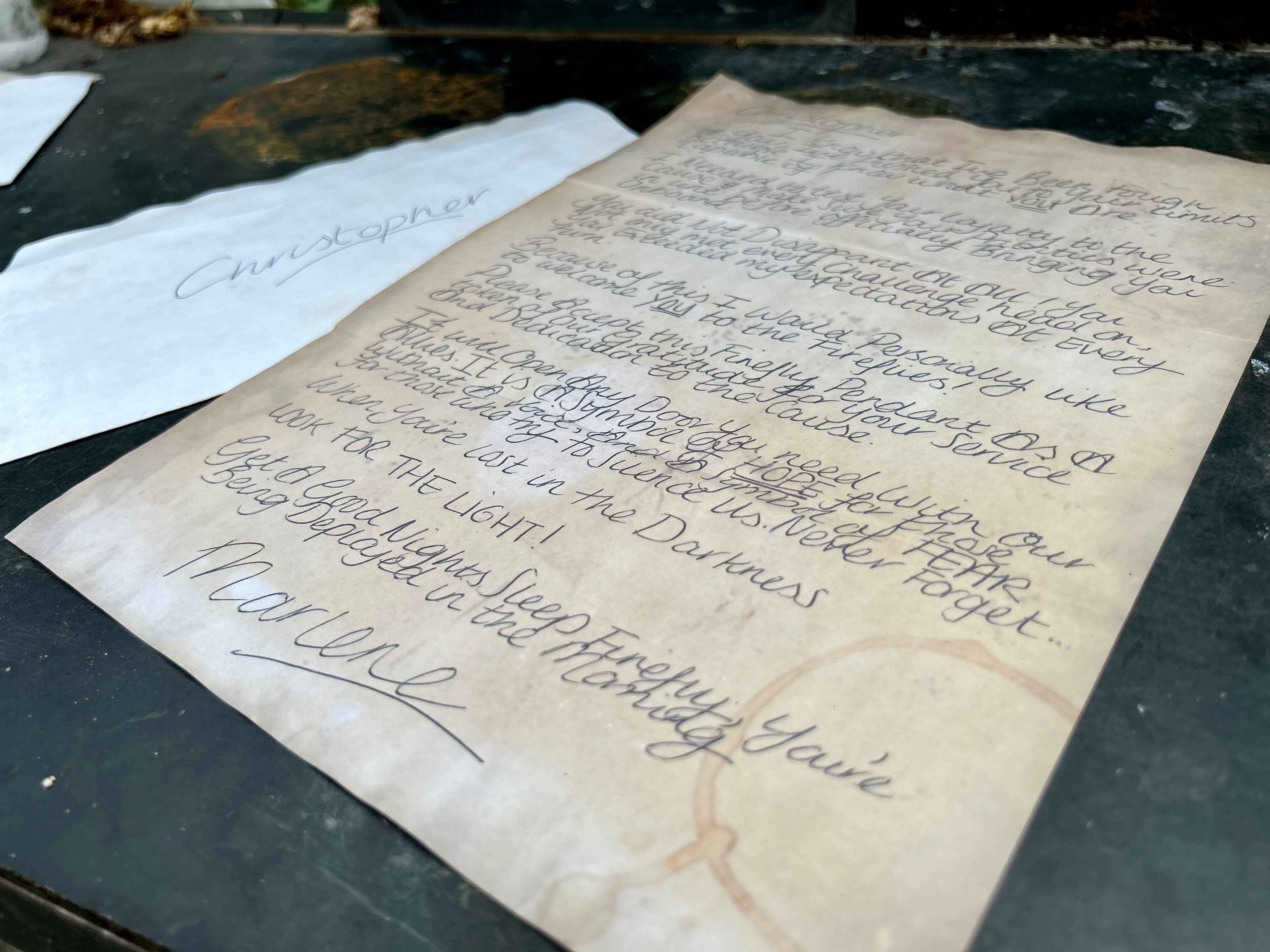 “Custom Resistance Recruitment” - Letter
