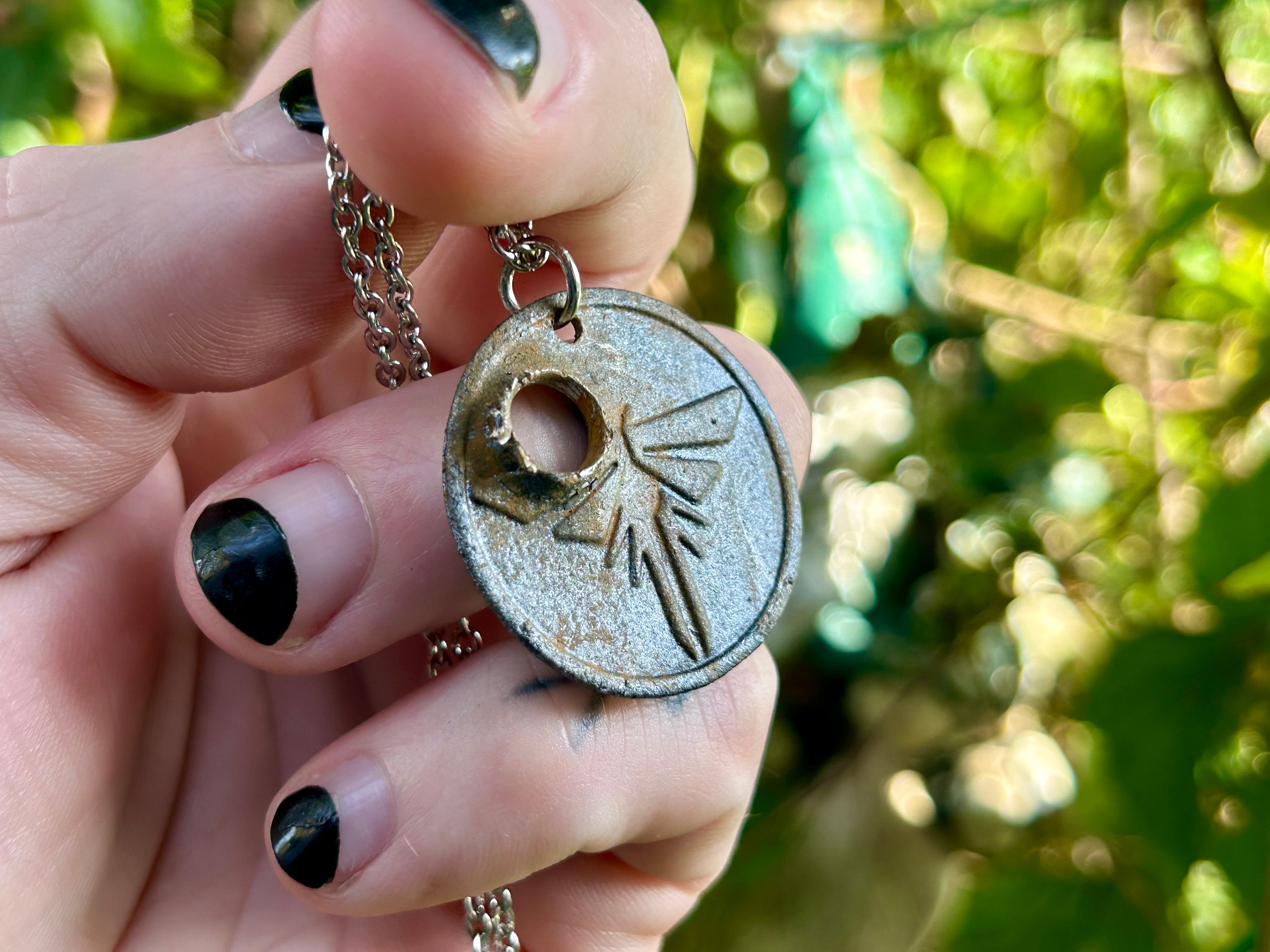 The Bullethole Pendant (Metal)