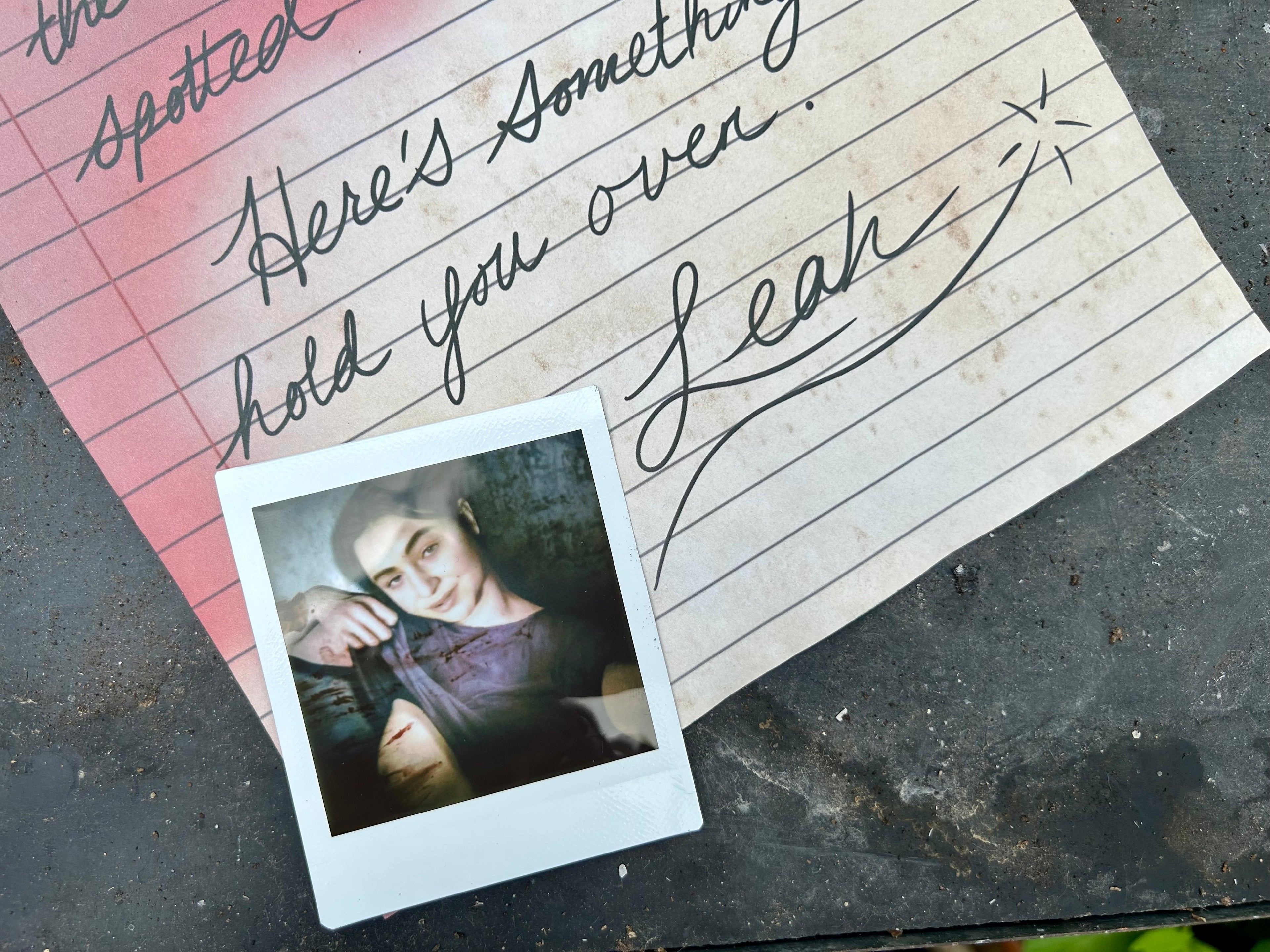 “Here’s Something To Hold You Over” - Letter