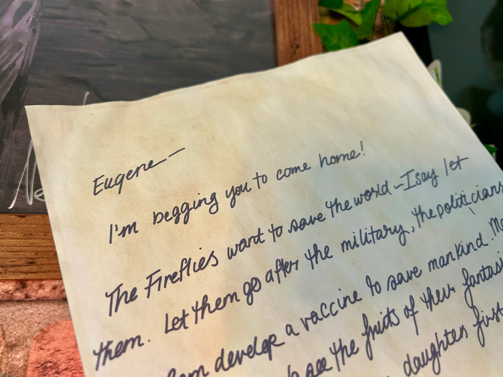 “The Ultimatum” - Letter