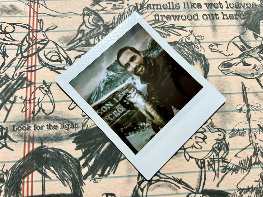 “Only When Weak May I Carry True Strength” - Polaroid