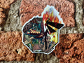 The Moth - Sticker