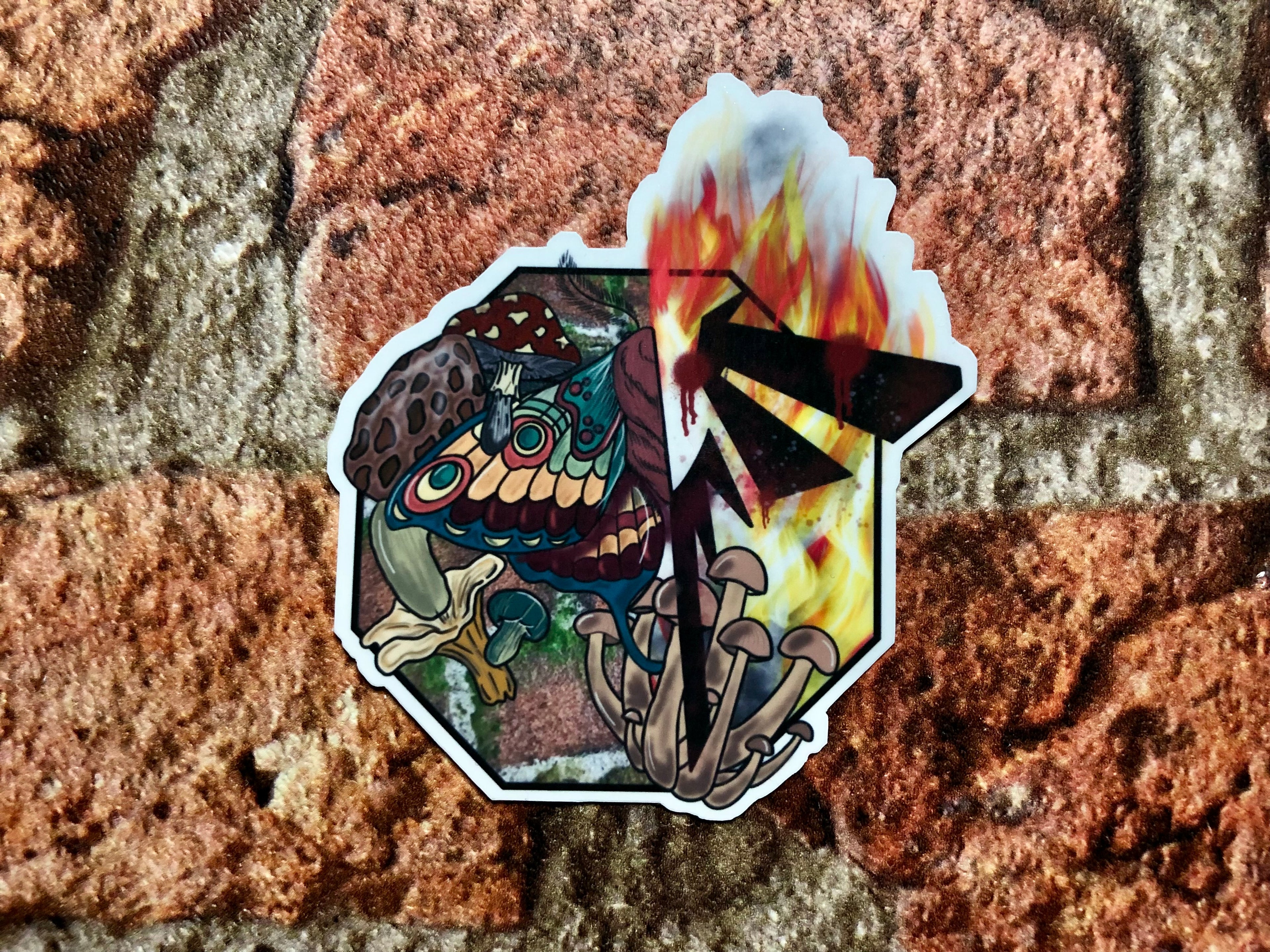 The Moth - Sticker