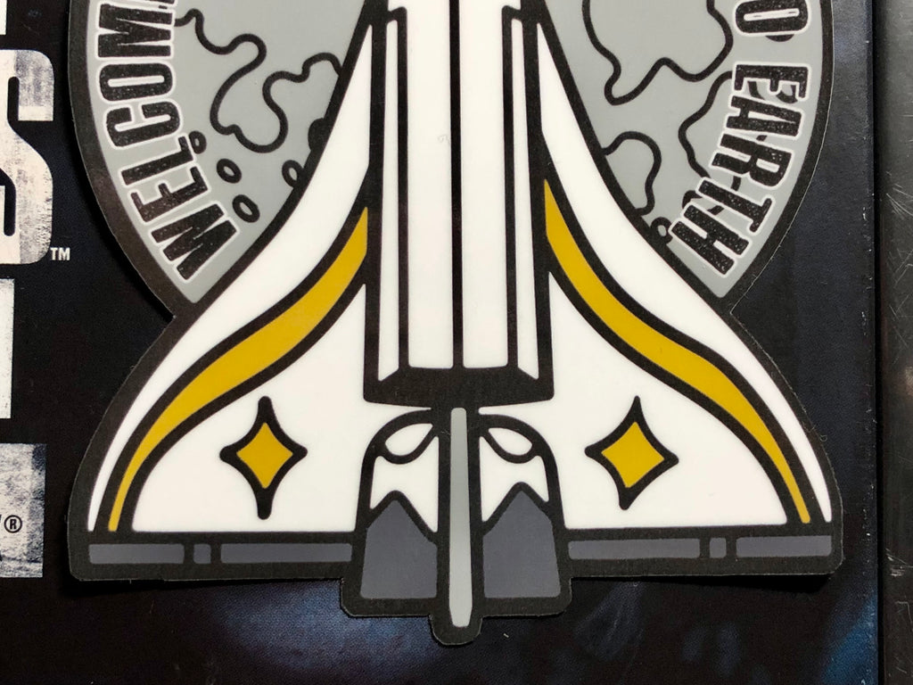 Welcome To Earth - Sticker
