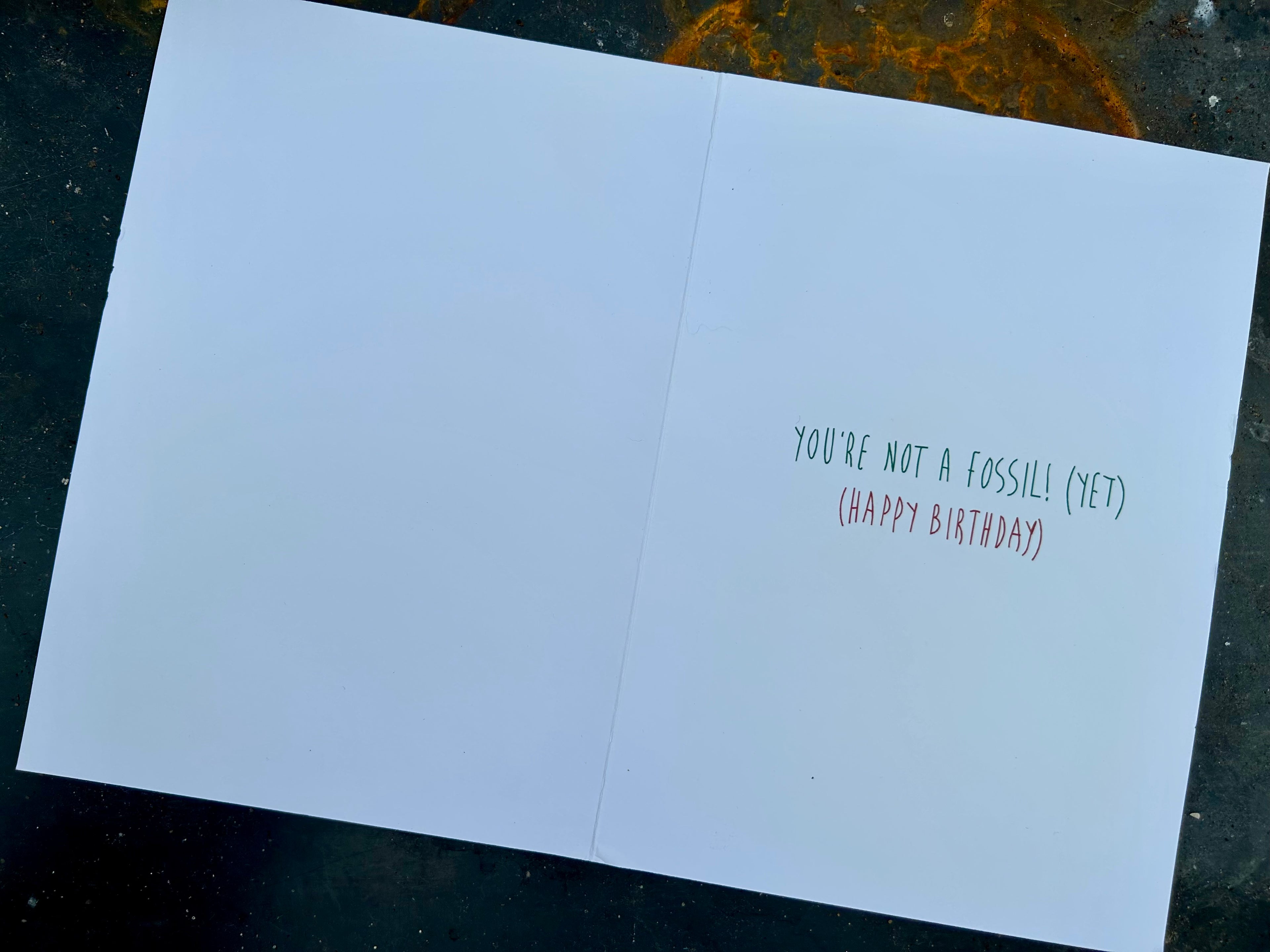 The Birthday Card