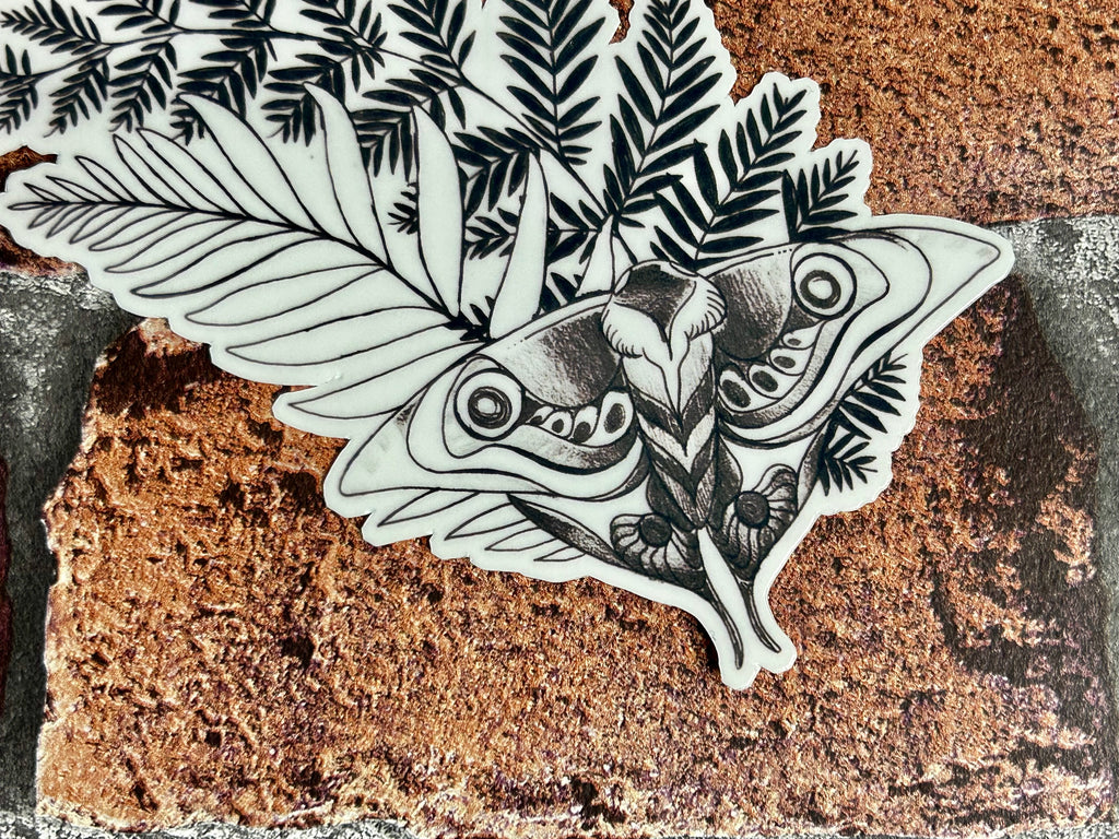 Moth - Sticker