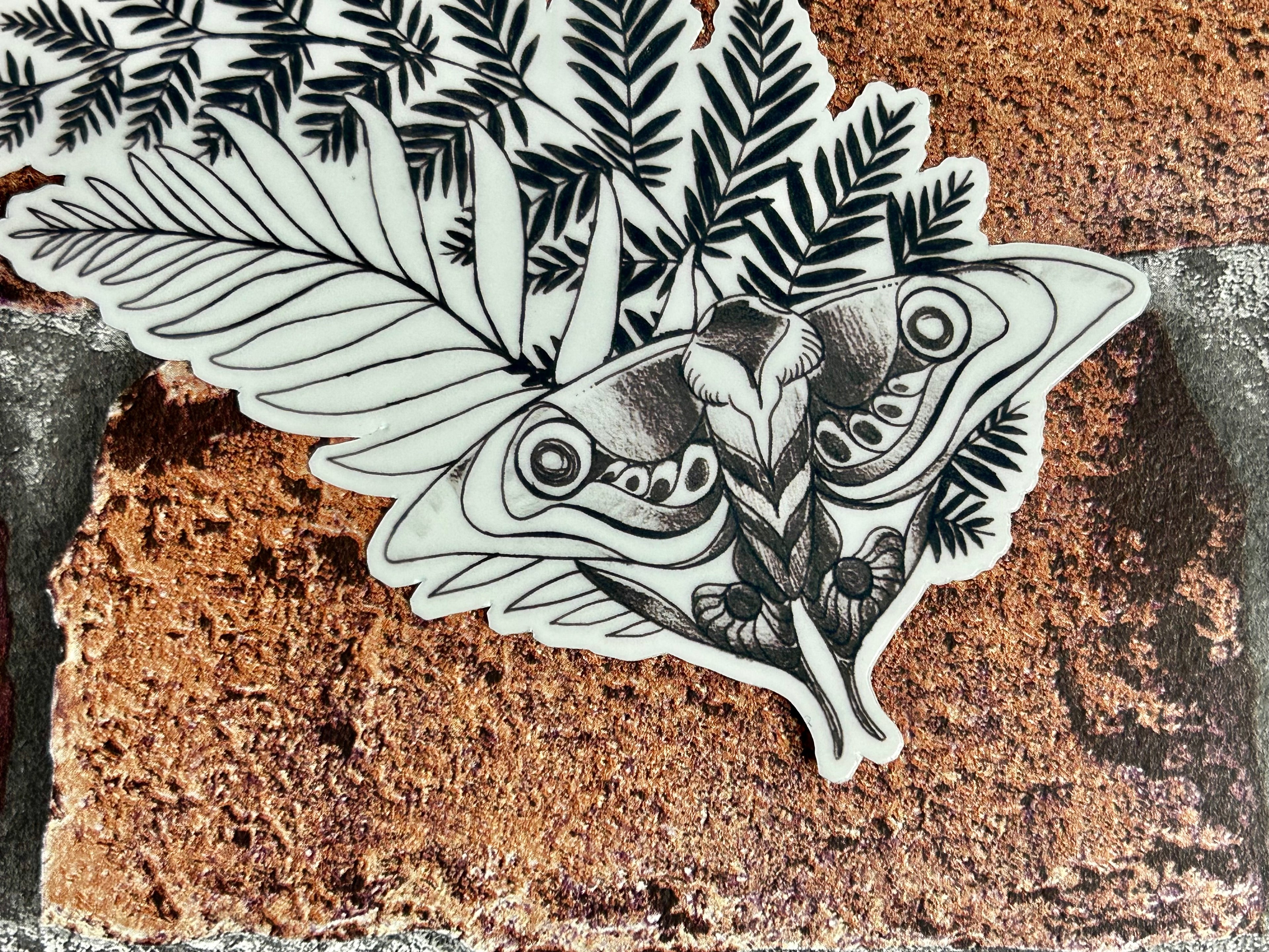 Moth - Sticker
