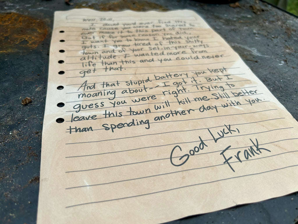 “Good Luck” - Letter