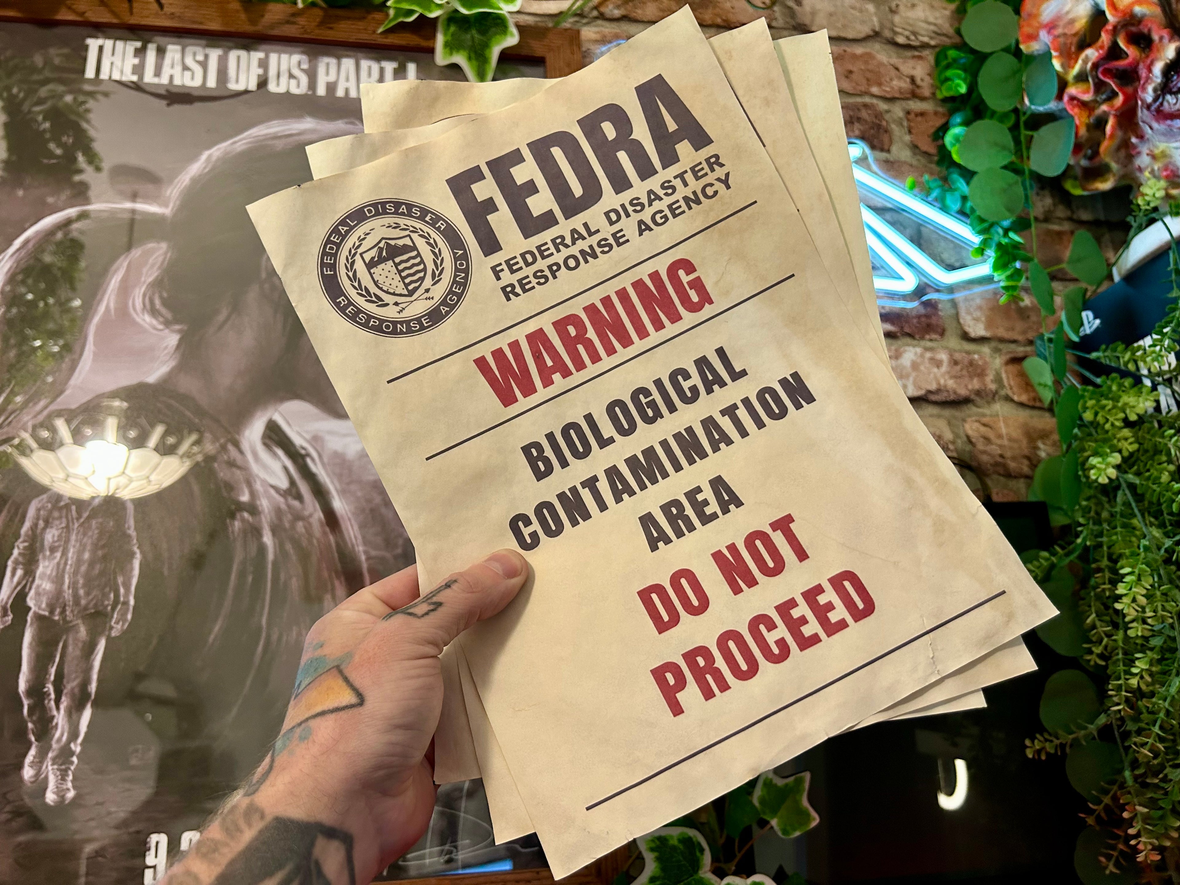 WARNING - Poster