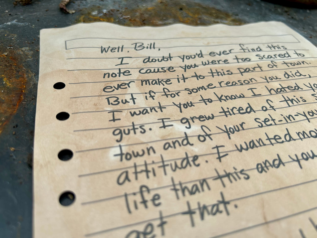 “Good Luck” - Letter