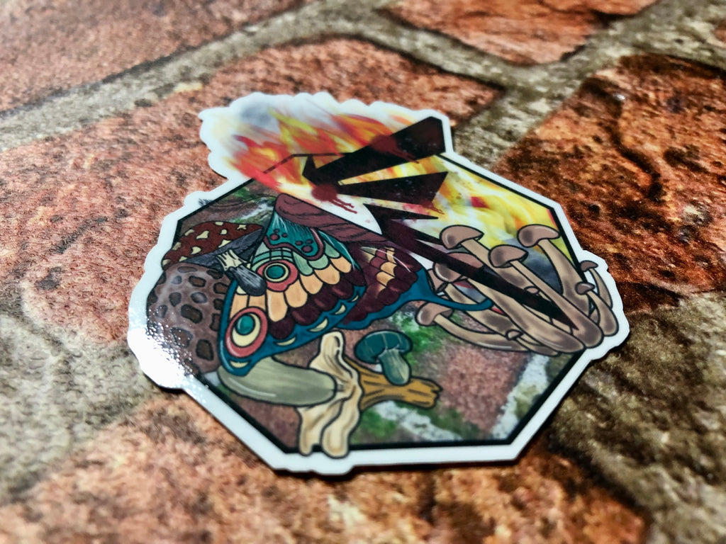 The Moth - Sticker
